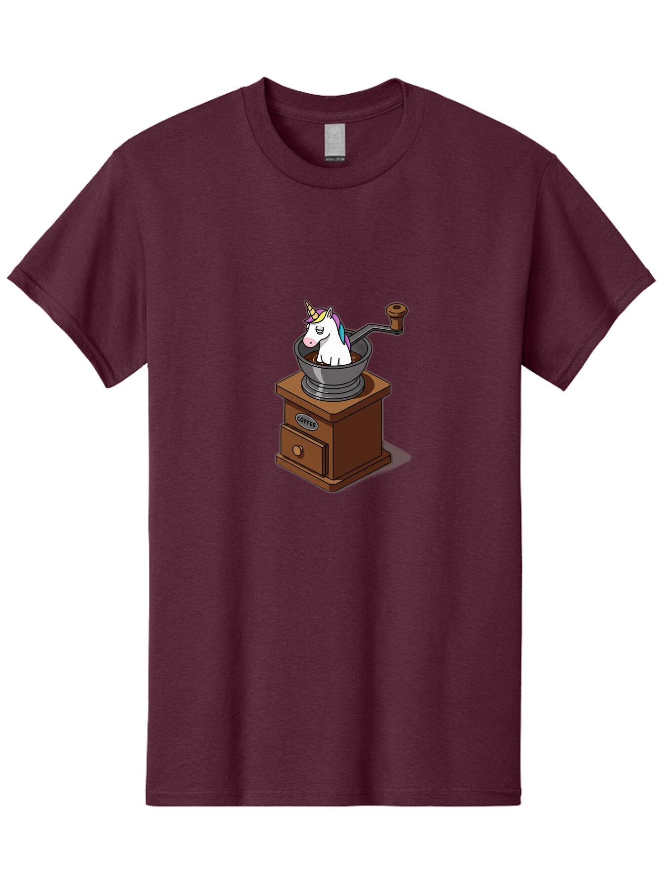 Unicorn-Coffee-Grinder Men'S Graphic Tee, 100% Cotton, Comfortable Casual Summer Wear, Machine Washable, Vintage Camera, Old Camera, Antique Camera, Black Camera, Classic Photography, Photography Equipment, Nostalgic Device, Film Camera, Baq173 7