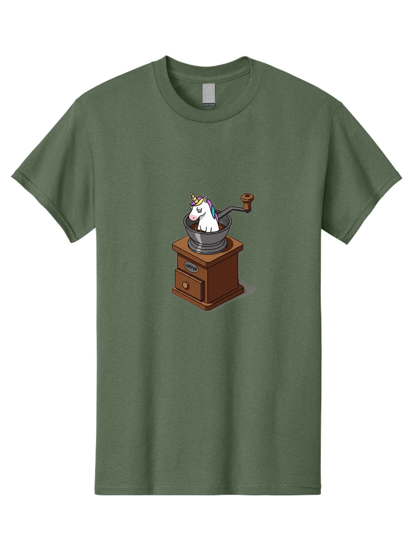 Unicorn-Coffee-Grinder Men'S Graphic Tee, 100% Cotton, Comfortable Casual Summer Wear, Machine Washable, Vintage Camera, Old Camera, Antique Camera, Black Camera, Classic Photography, Photography Equipment, Nostalgic Device, Film Camera, Baq173 9
