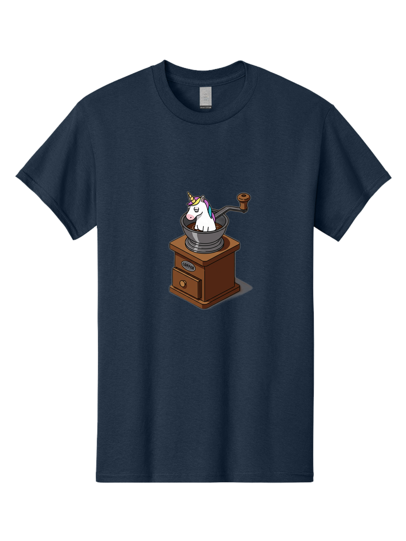 Unicorn-Coffee-Grinder Men'S Graphic Tee, 100% Cotton, Comfortable Casual Summer Wear, Machine Washable, Vintage Camera, Old Camera, Antique Camera, Black Camera, Classic Photography, Photography Equipment, Nostalgic Device, Film Camera, Baq173 9