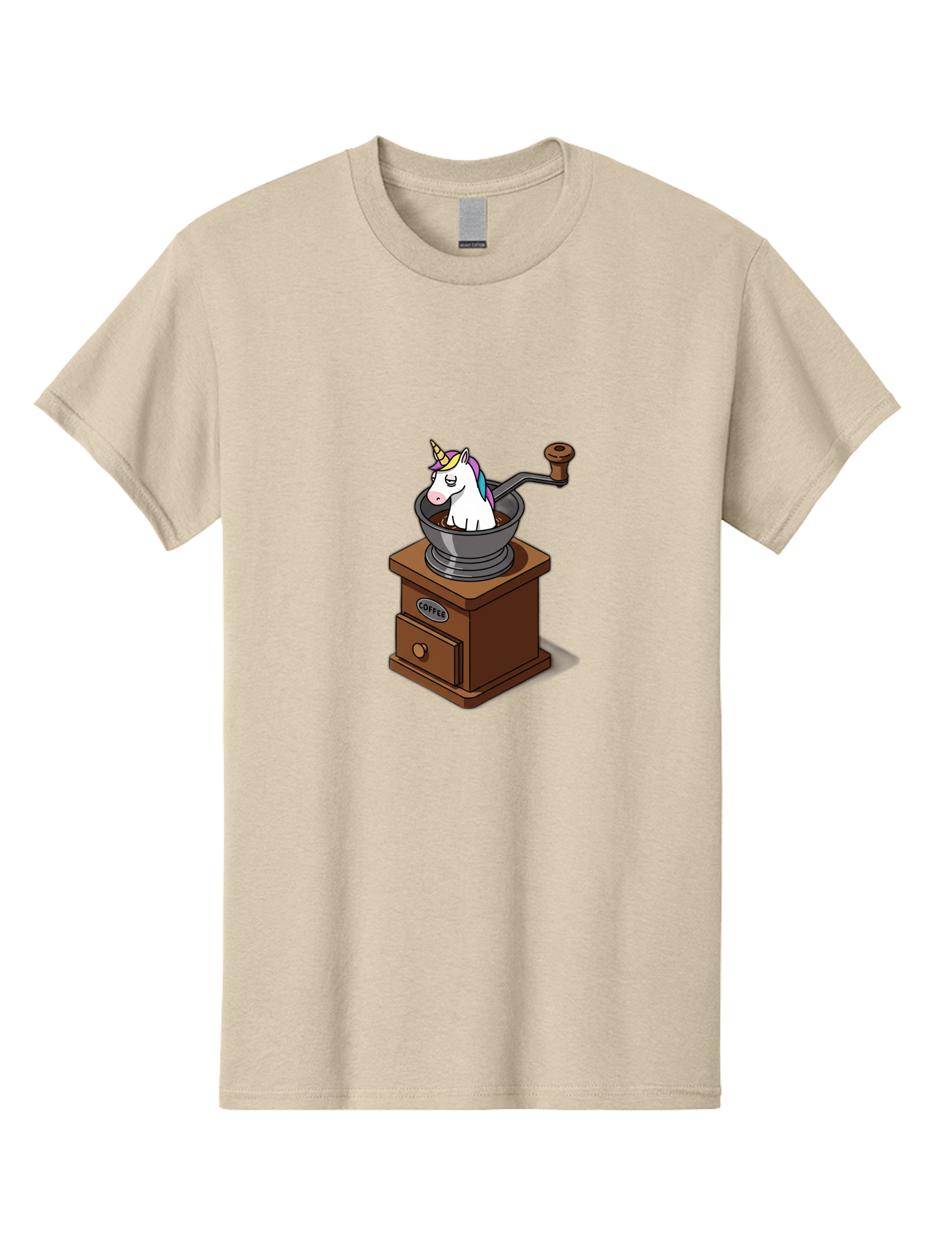 Unicorn-Coffee-Grinder Men'S Graphic Tee, 100% Cotton, Comfortable Casual Summer Wear, Machine Washable, Vintage Camera, Old Camera, Antique Camera, Black Camera, Classic Photography, Photography Equipment, Nostalgic Device, Film Camera, Baq173 3