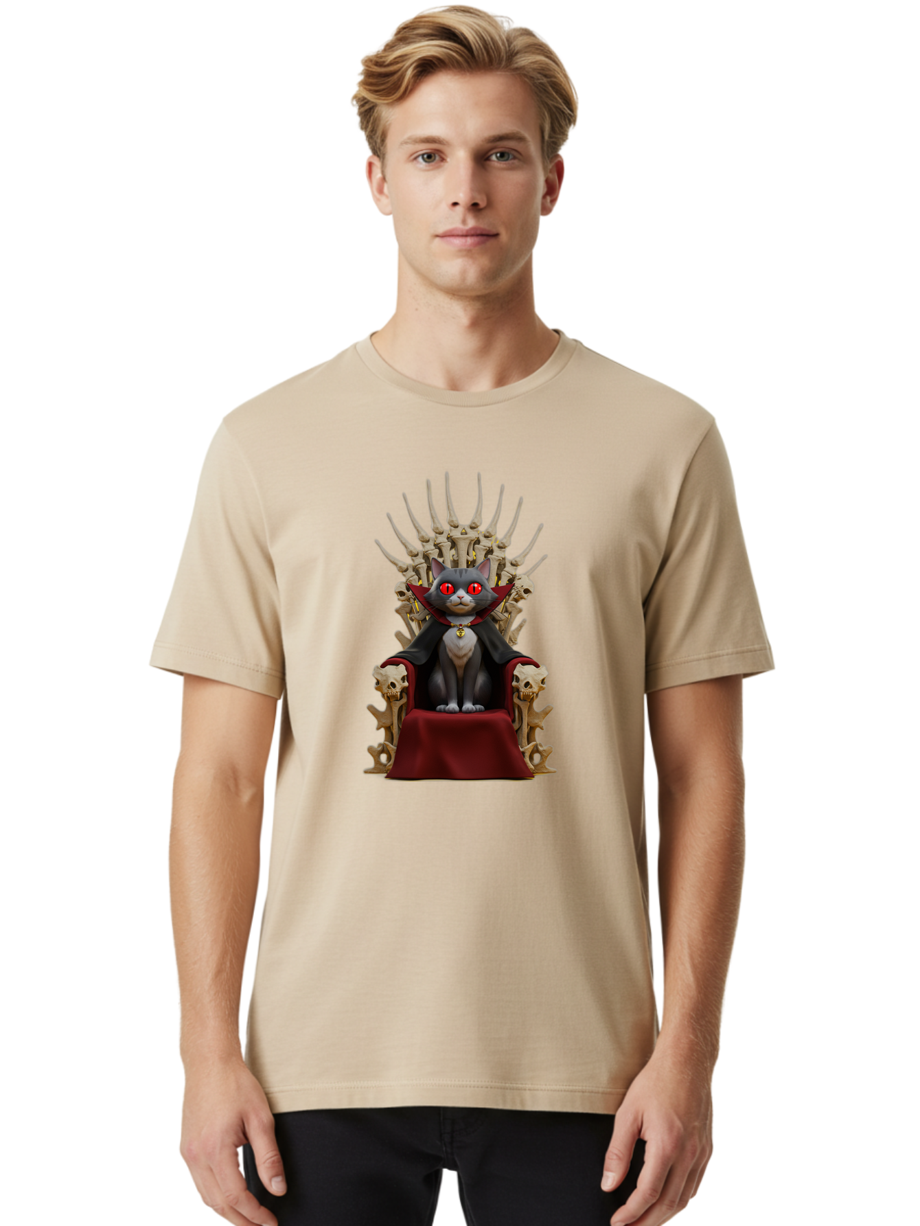 Vampire-Cat-Throne Men'S Graphic Tee, 100% Cotton, Comfortable Casual Summer Wear, Machine Washable, Vintage Camera, Old Camera, Antique Camera, Black Camera, Classic Photography, Photography Equipment, Nostalgic Device, Film Camera, Baq175 29