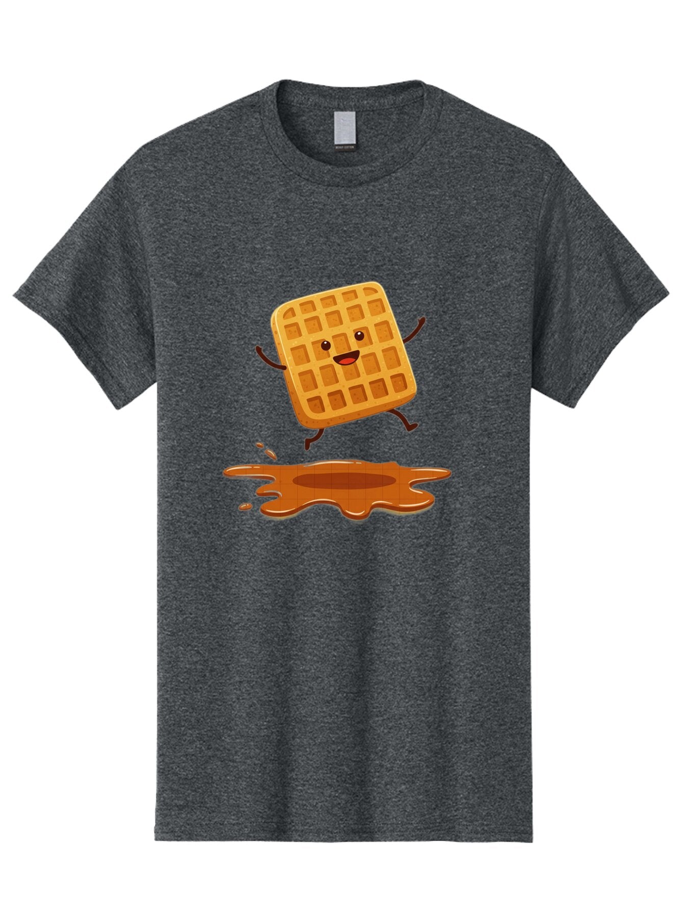Waffle-Character-1 Men'S Graphic Tee, 100% Cotton, Comfortable Casual Summer Wear, Machine Washable, Vintage Camera, Old Camera, Antique Camera, Black Camera, Classic Photography, Photography Equipment, Nostalgic Device, Film Camera, Baq177 13