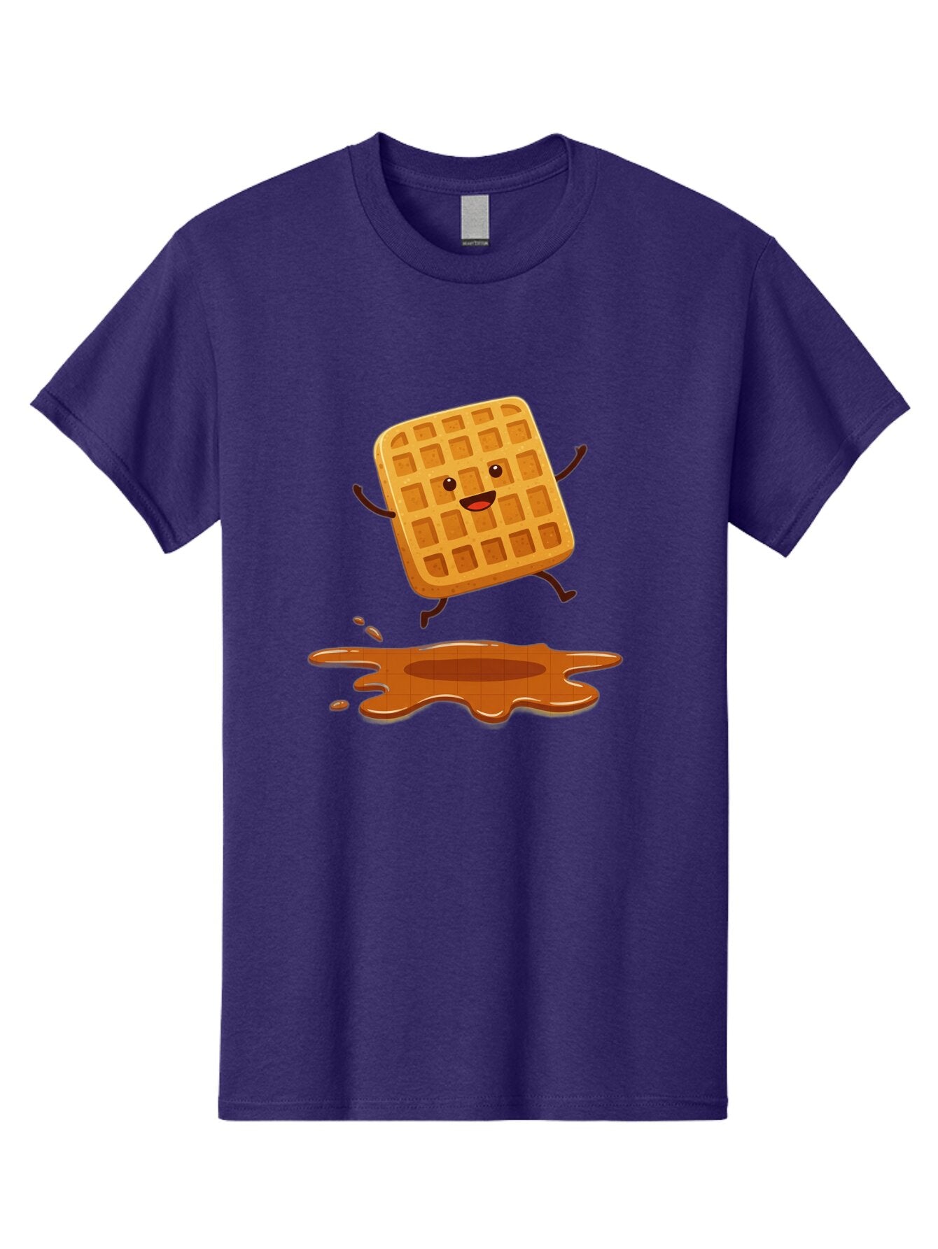 Waffle-Character-1 Men'S Graphic Tee, 100% Cotton, Comfortable Casual Summer Wear, Machine Washable, Vintage Camera, Old Camera, Antique Camera, Black Camera, Classic Photography, Photography Equipment, Nostalgic Device, Film Camera, Baq177 12