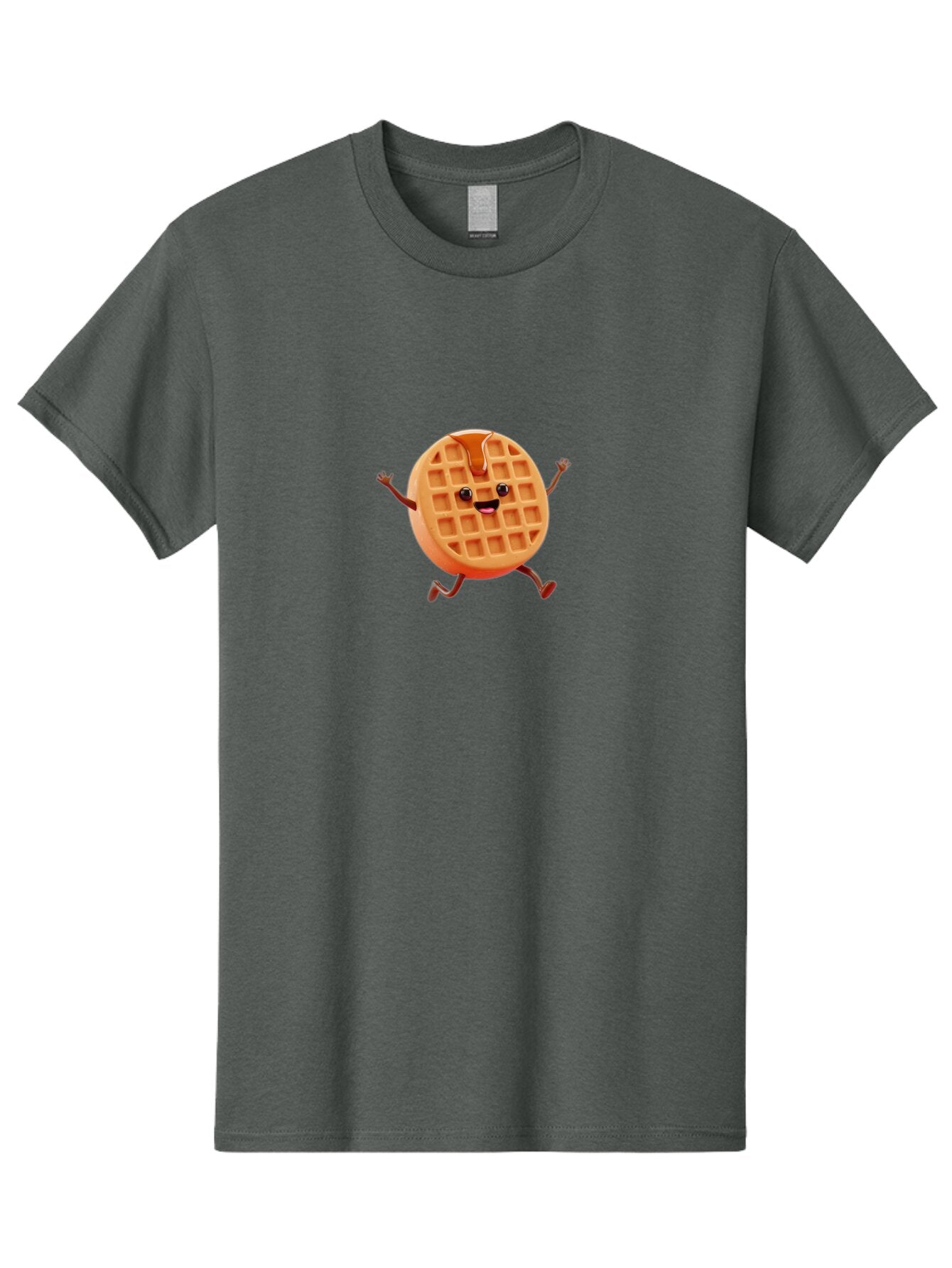 Waffle-Character Men'S Graphic Tee, 100% Cotton, Comfortable Casual Summer Wear, Machine Washable, Vintage Camera, Old Camera, Antique Camera, Black Camera, Classic Photography, Photography Equipment, Nostalgic Device, Film Camera, Camera Art Baq178 11