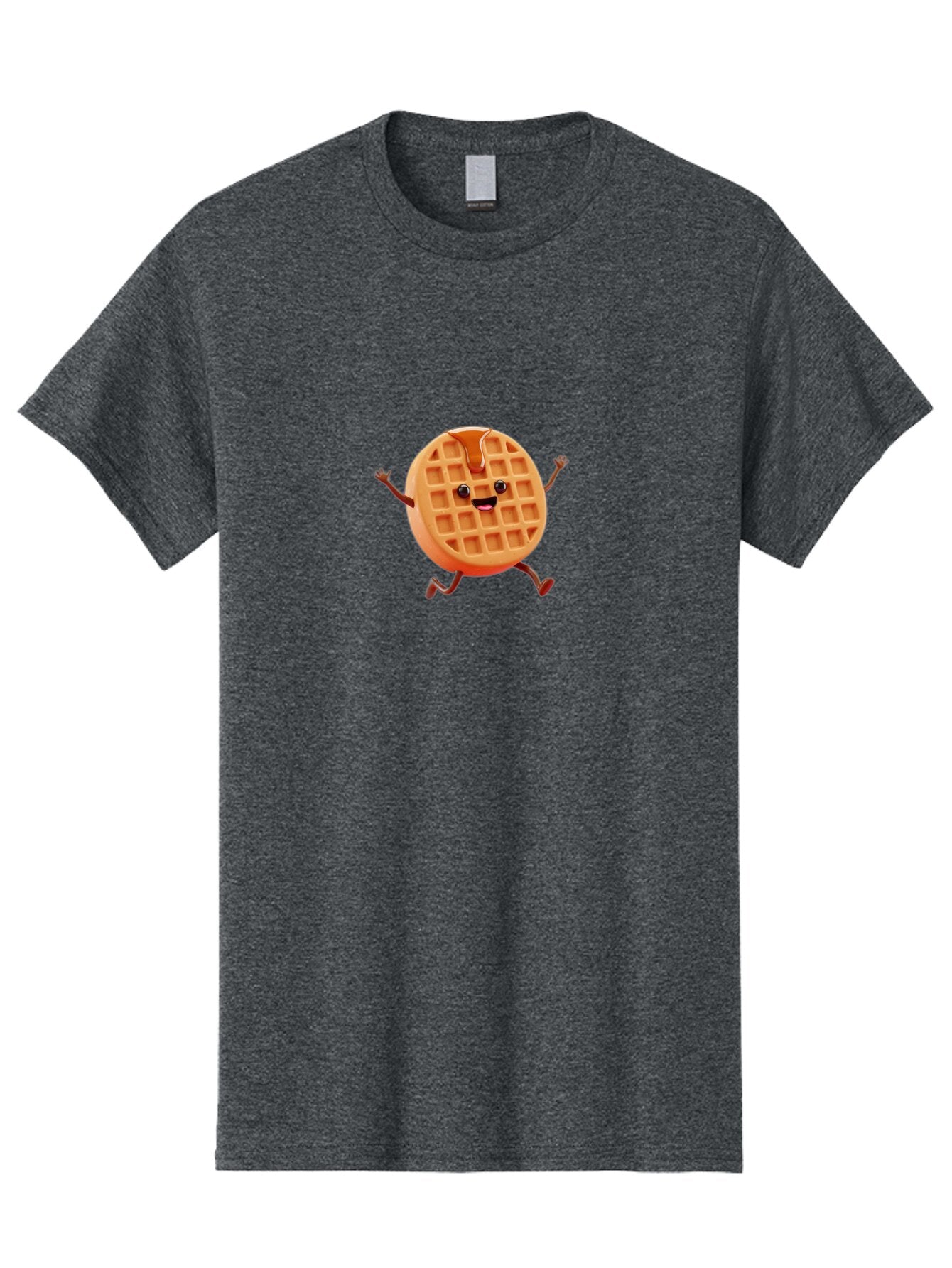 Waffle-Character Men'S Graphic Tee, 100% Cotton, Comfortable Casual Summer Wear, Machine Washable, Vintage Camera, Old Camera, Antique Camera, Black Camera, Classic Photography, Photography Equipment, Nostalgic Device, Film Camera, Camera Art Baq178 5
