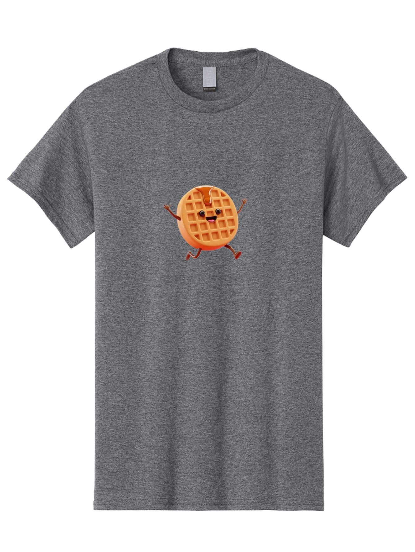 Waffle-Character Men'S Graphic Tee, 100% Cotton, Comfortable Casual Summer Wear, Machine Washable, Vintage Camera, Old Camera, Antique Camera, Black Camera, Classic Photography, Photography Equipment, Nostalgic Device, Film Camera, Camera Art Baq178 4