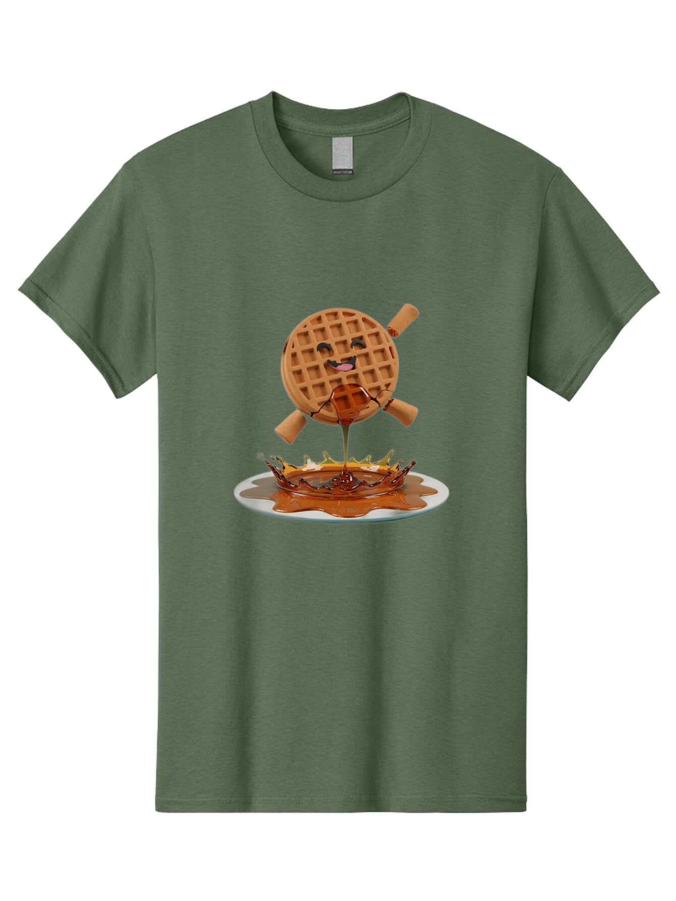 Waffle Men'S Graphic Tee, 100% Cotton, Comfortable Casual Summer Wear, Machine Washable, Vintage Camera, Old Camera, Antique Camera, Black Camera, Classic Photography, Photography Equipment, Nostalgic Device, Film Camera, Camera Art Baq180 3