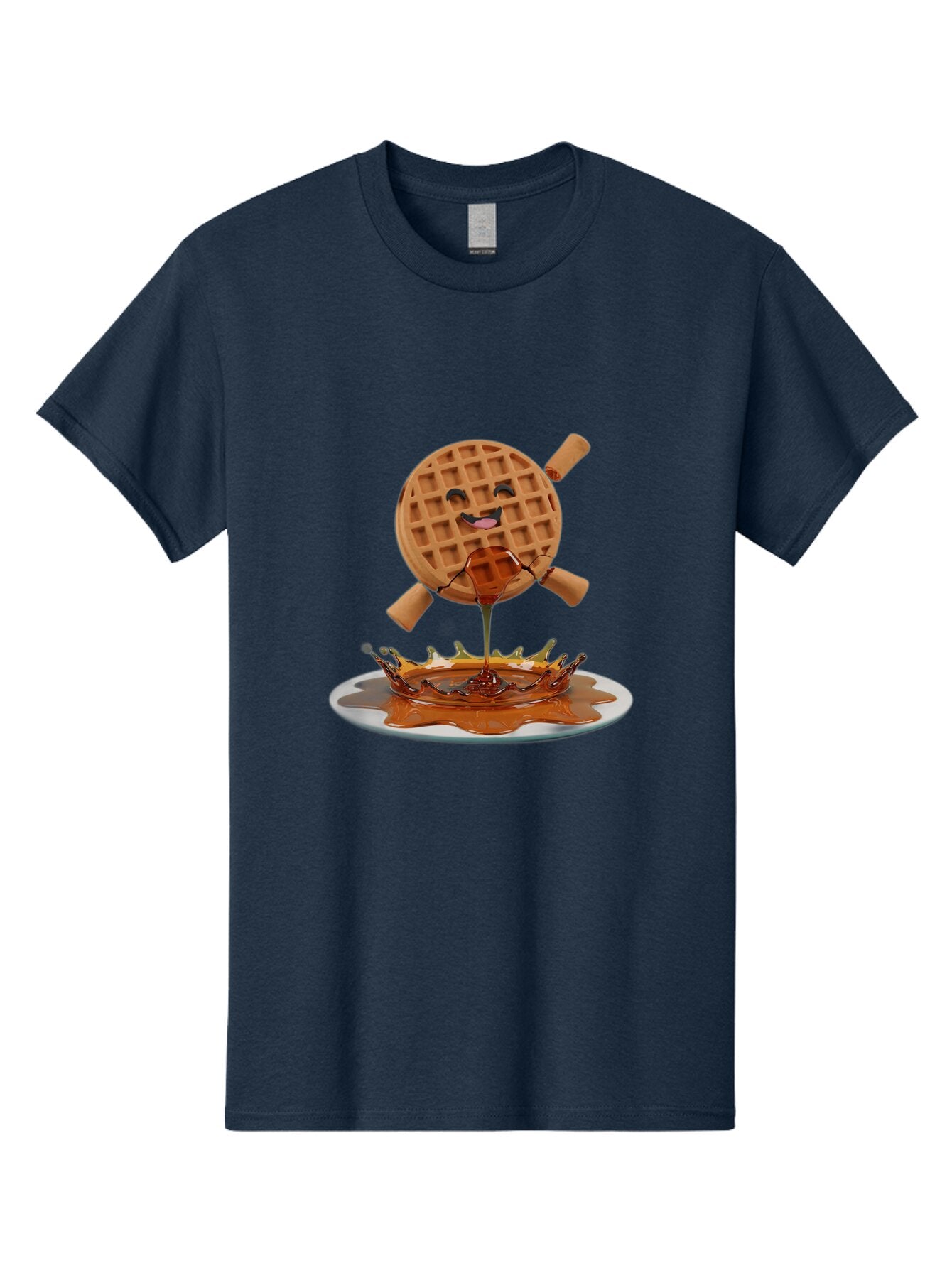 Waffle Men'S Graphic Tee, 100% Cotton, Comfortable Casual Summer Wear, Machine Washable, Vintage Camera, Old Camera, Antique Camera, Black Camera, Classic Photography, Photography Equipment, Nostalgic Device, Film Camera, Camera Art Baq180 12