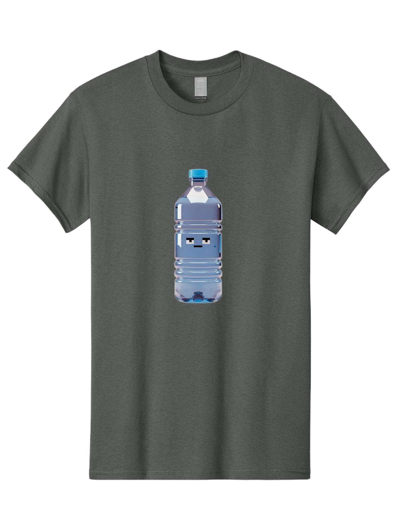 Water-Bottle-Character Men'S Graphic Tee, 100% Cotton, Comfortable Casual Summer Wear, Machine Washable, Vintage Camera, Old Camera, Antique Camera, Black Camera, Classic Photography, Photography Equipment, Nostalgic Device, Film Camera, Baq181 11