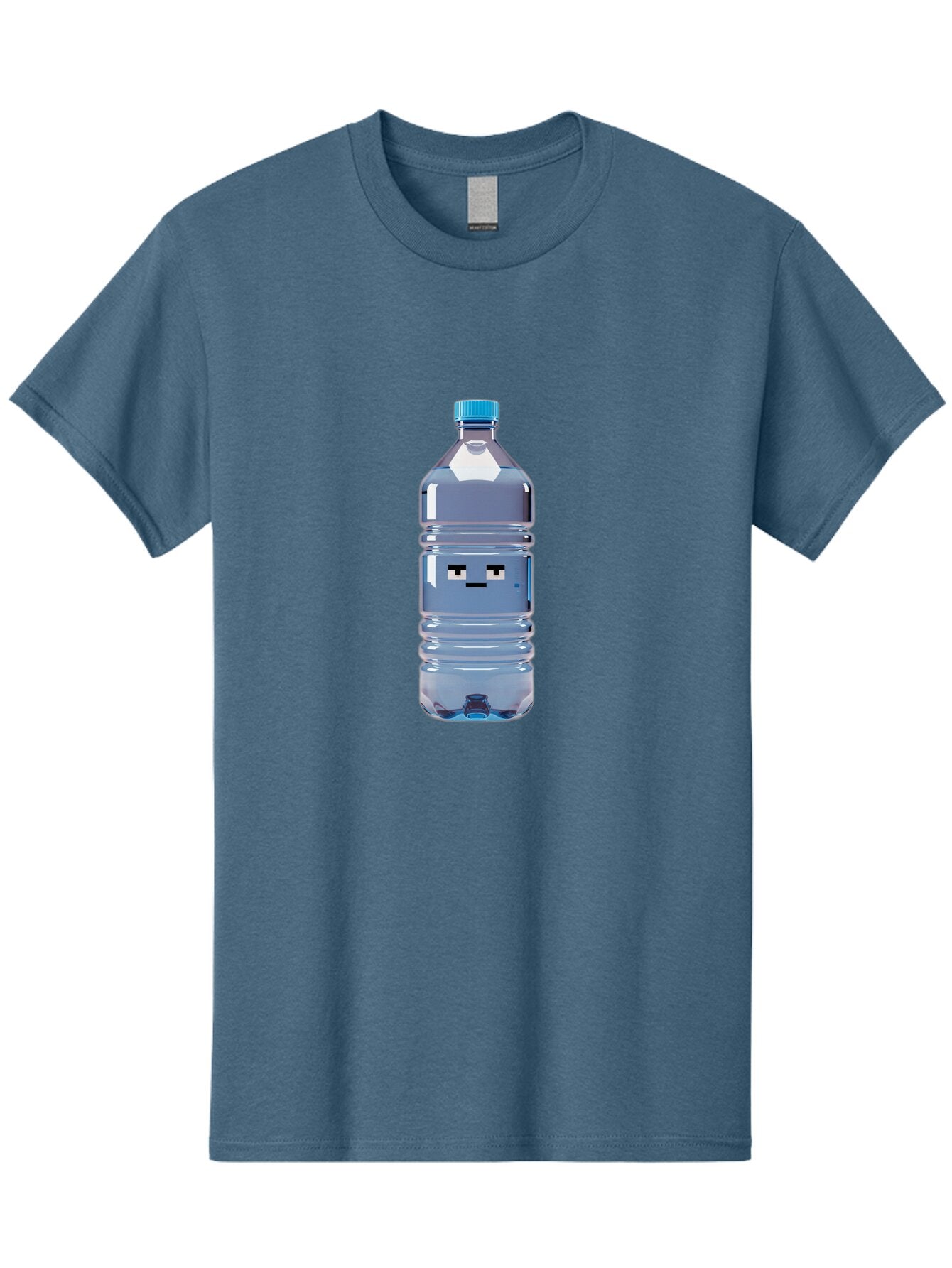 Water-Bottle-Character Men'S Graphic Tee, 100% Cotton, Comfortable Casual Summer Wear, Machine Washable, Vintage Camera, Old Camera, Antique Camera, Black Camera, Classic Photography, Photography Equipment, Nostalgic Device, Film Camera, Baq181 3