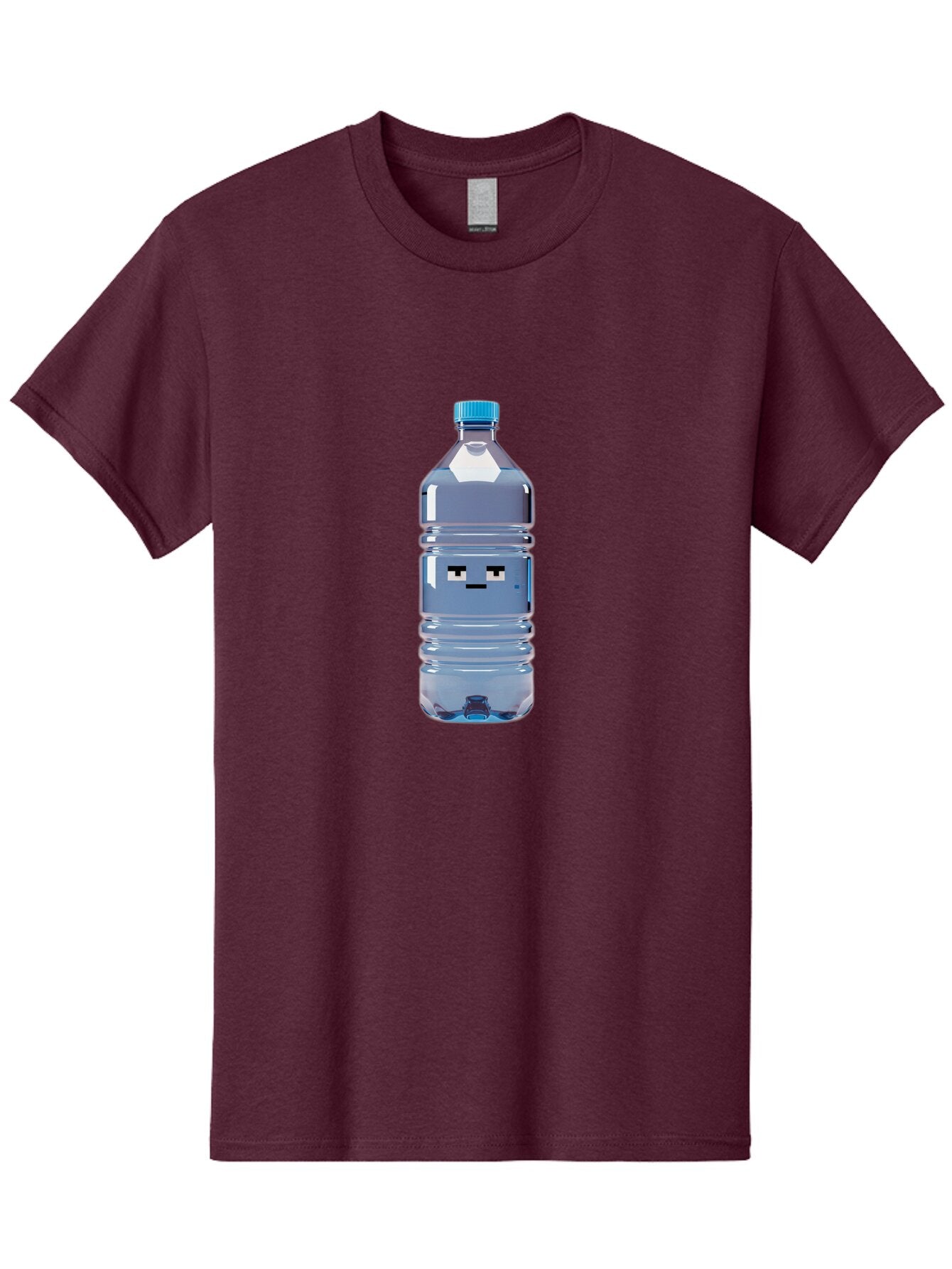 Water-Bottle-Character Men'S Graphic Tee, 100% Cotton, Comfortable Casual Summer Wear, Machine Washable, Vintage Camera, Old Camera, Antique Camera, Black Camera, Classic Photography, Photography Equipment, Nostalgic Device, Film Camera, Baq181 15
