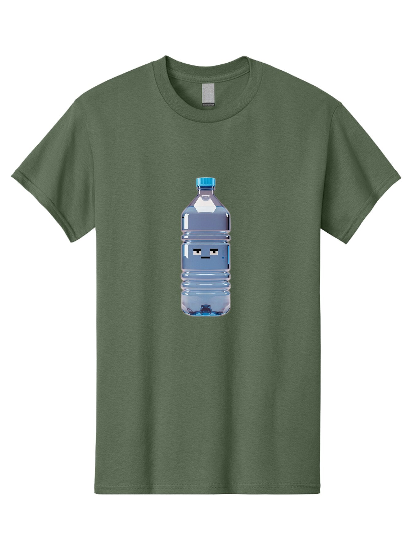 Water-Bottle-Character Men'S Graphic Tee, 100% Cotton, Comfortable Casual Summer Wear, Machine Washable, Vintage Camera, Old Camera, Antique Camera, Black Camera, Classic Photography, Photography Equipment, Nostalgic Device, Film Camera, Baq181 7