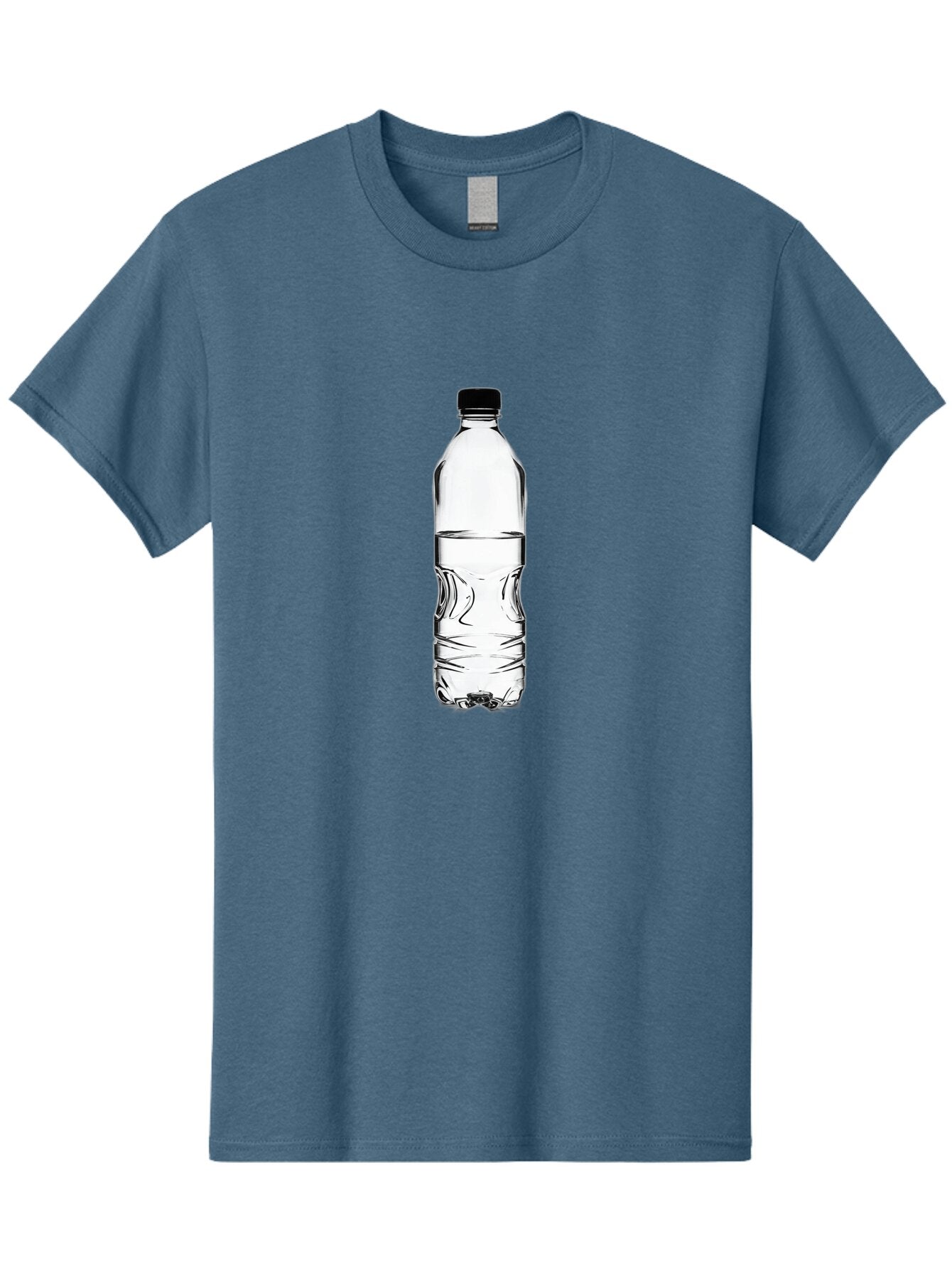 Water-Bottle Men'S Graphic Tee, 100% Cotton, Comfortable Casual Summer Wear, Machine Washable, Vintage Camera, Old Camera, Antique Camera, Black Camera, Classic Photography, Photography Equipment, Nostalgic Device, Film Camera, Camera Art Baq182 6
