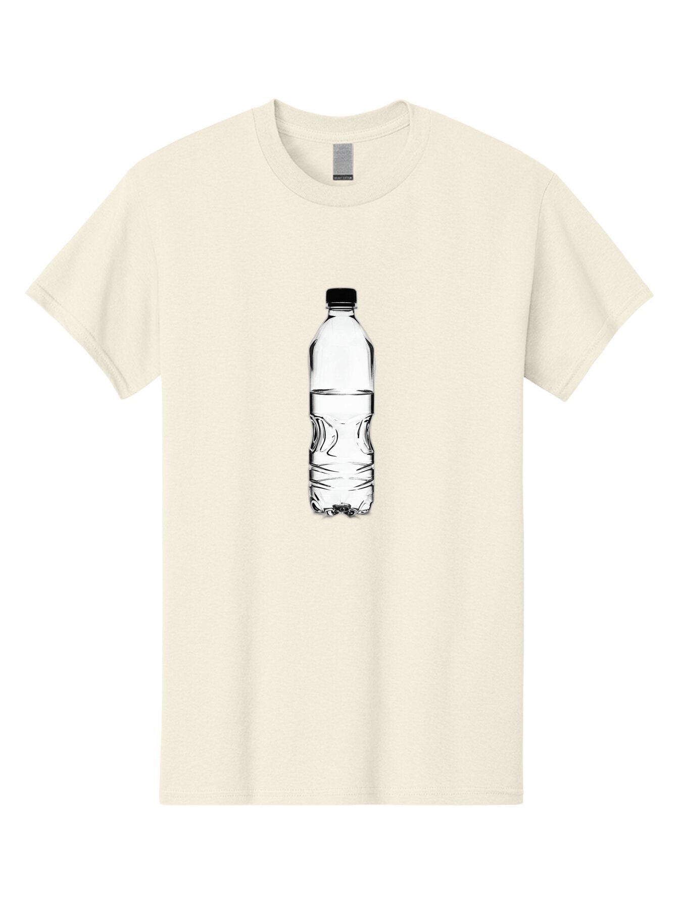 Water-Bottle Men'S Graphic Tee, 100% Cotton, Comfortable Casual Summer Wear, Machine Washable, Vintage Camera, Old Camera, Antique Camera, Black Camera, Classic Photography, Photography Equipment, Nostalgic Device, Film Camera, Camera Art Baq182 3