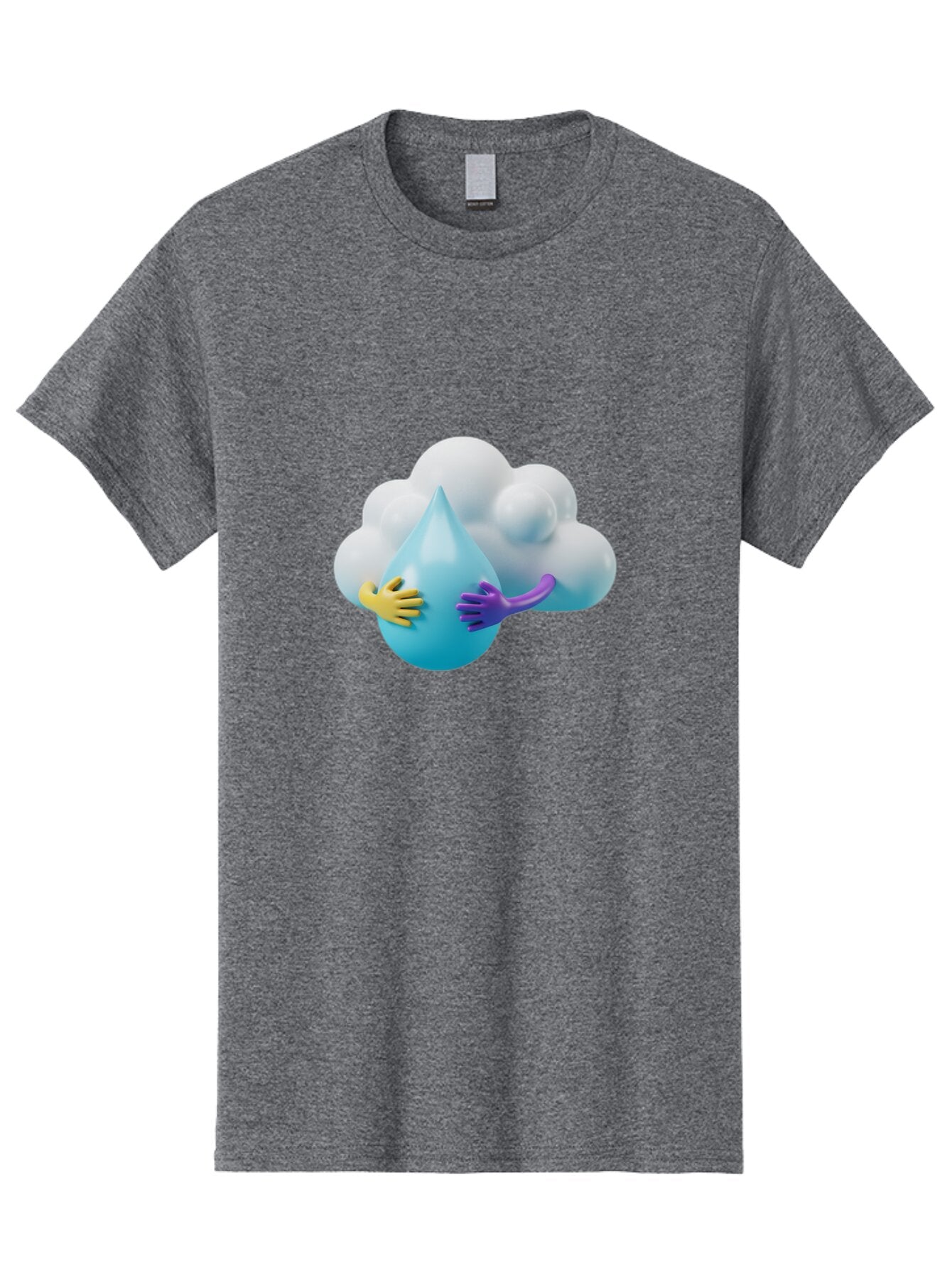 Water-Droplet-Cloud Men'S Graphic Tee, 100% Cotton, Comfortable Casual Summer Wear, Machine Washable, Vintage Camera, Old Camera, Antique Camera, Black Camera, Classic Photography, Photography Equipment, Nostalgic Device, Film Camera, Baq183 13