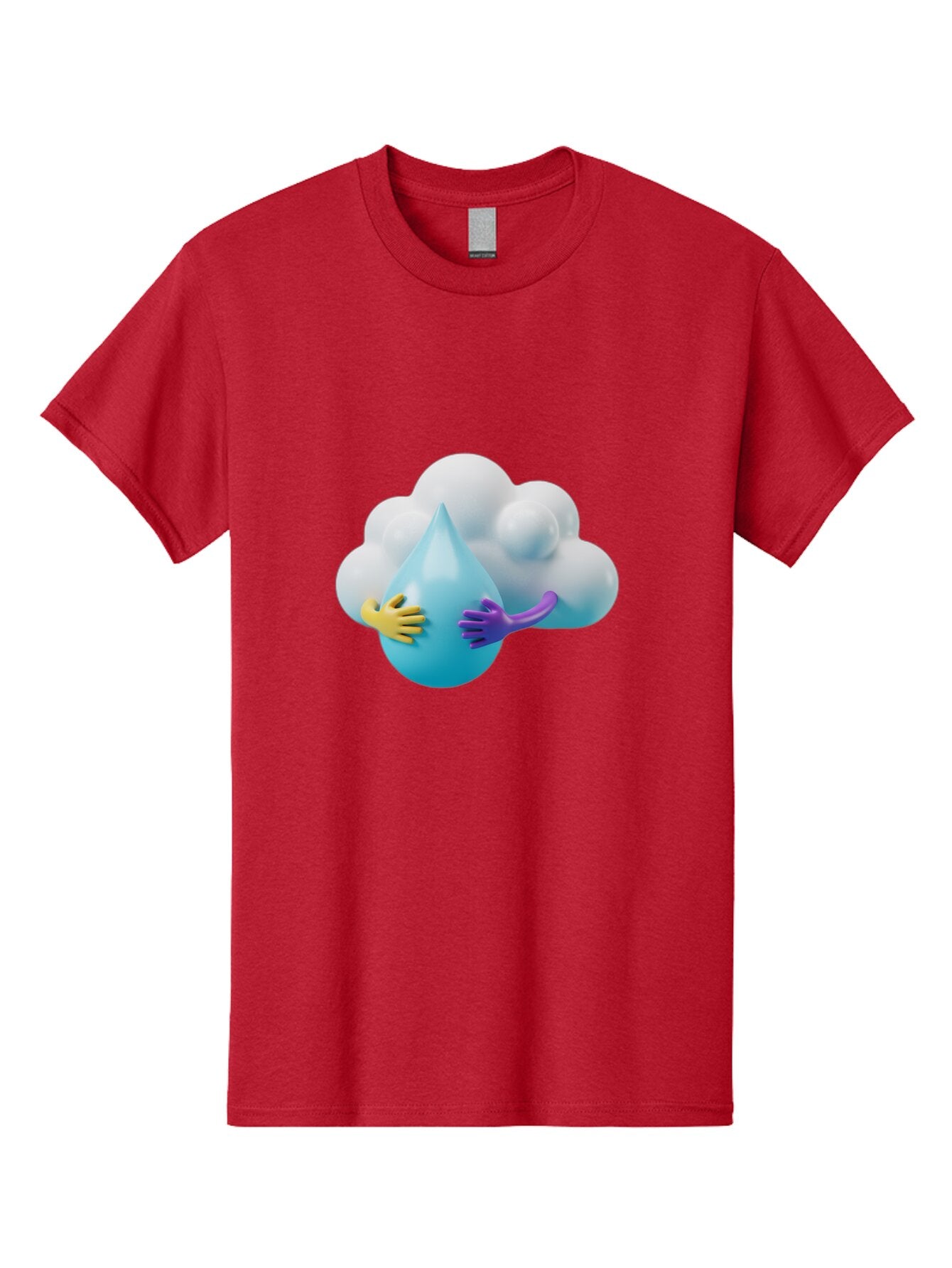 Water-Droplet-Cloud Men'S Graphic Tee, 100% Cotton, Comfortable Casual Summer Wear, Machine Washable, Vintage Camera, Old Camera, Antique Camera, Black Camera, Classic Photography, Photography Equipment, Nostalgic Device, Film Camera, Baq183 2