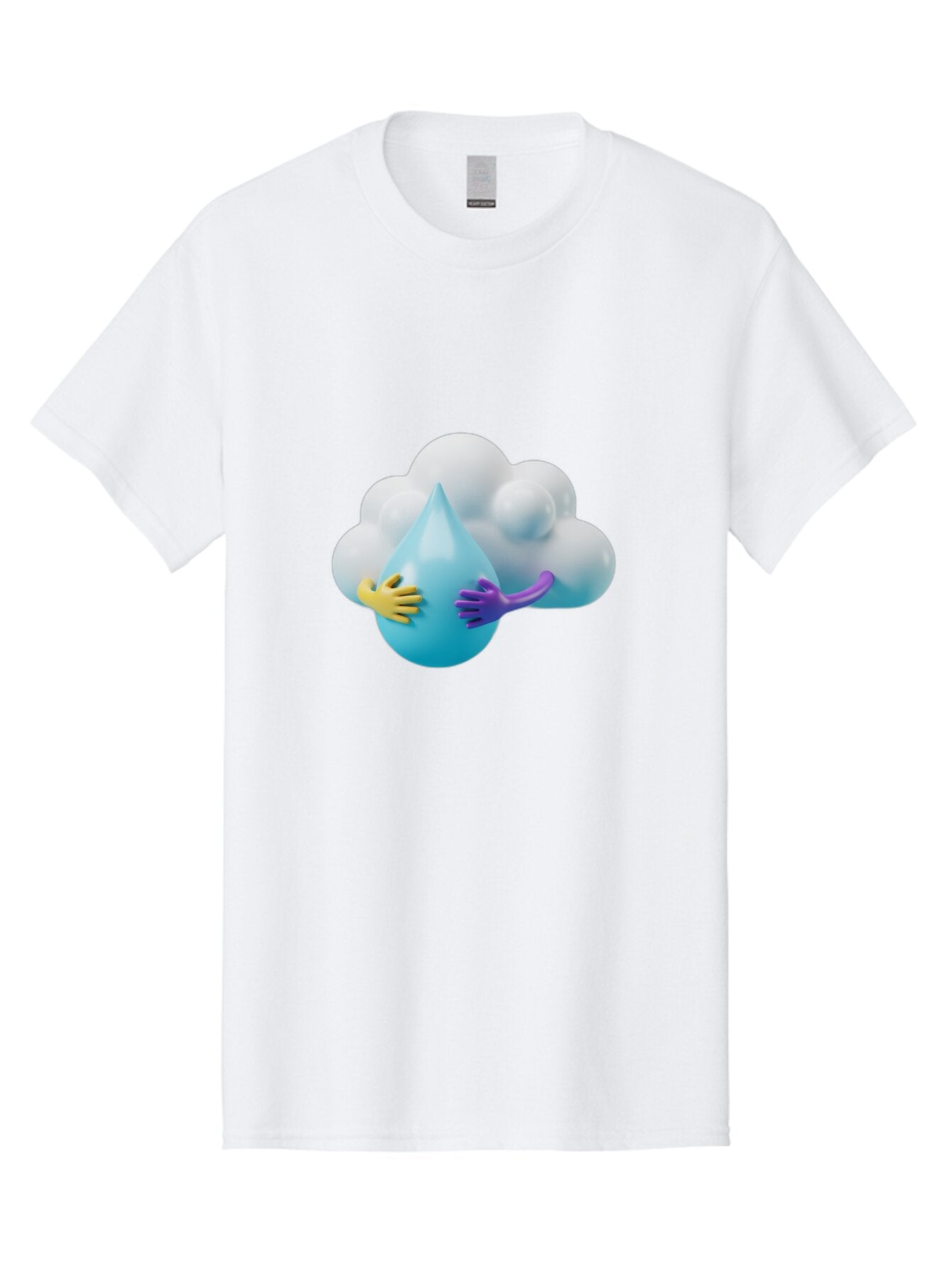 Water-Droplet-Cloud Men'S Graphic Tee, 100% Cotton, Comfortable Casual Summer Wear, Machine Washable, Vintage Camera, Old Camera, Antique Camera, Black Camera, Classic Photography, Photography Equipment, Nostalgic Device, Film Camera, Baq183 9