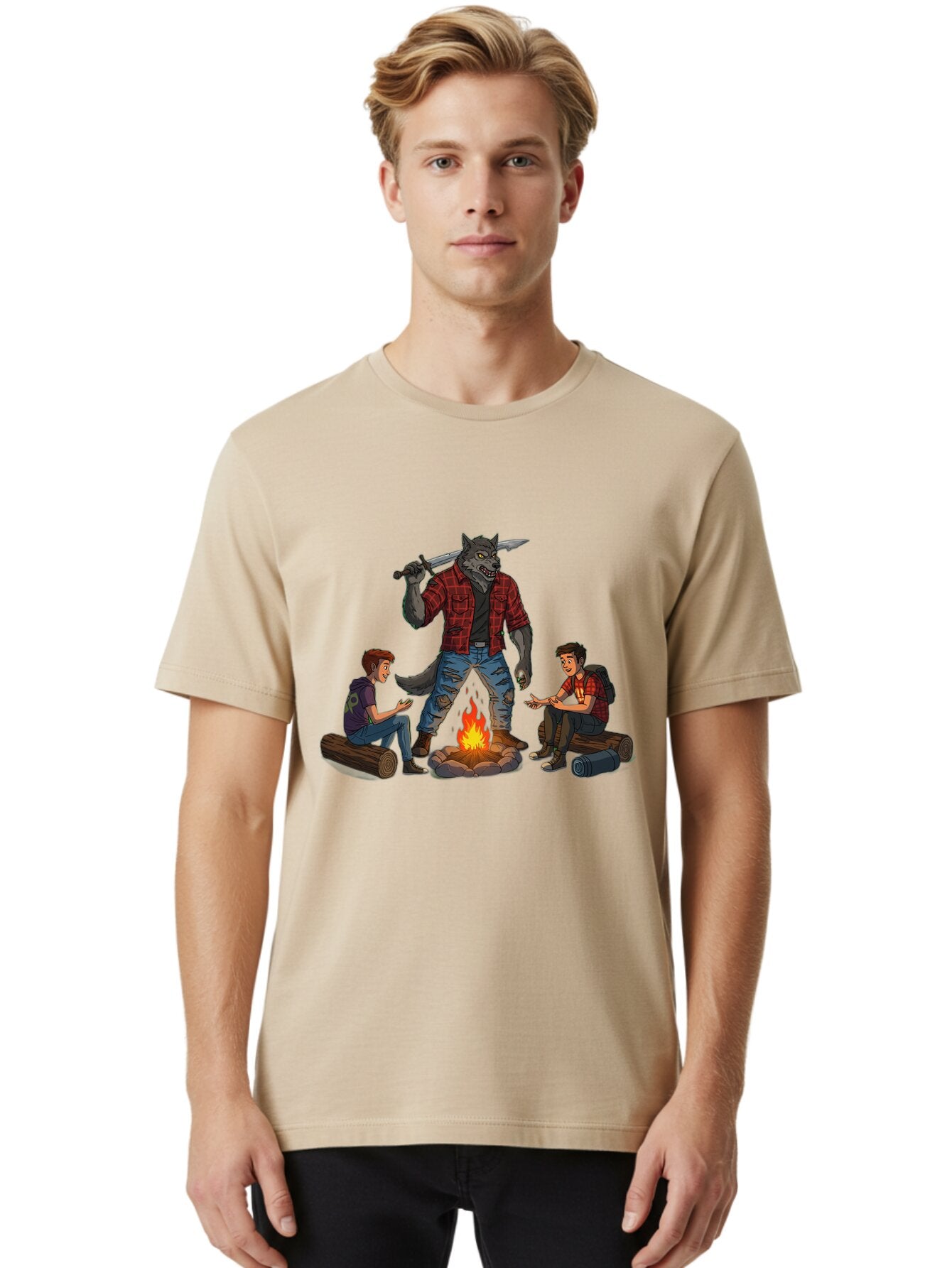 Werewolf-With-Friends Men'S Graphic Tee, 100% Cotton, Comfortable Casual Summer Wear, Machine Washable, Vintage Camera, Old Camera, Antique Camera, Black Camera, Classic Photography, Photography Equipment, Nostalgic Device, Film Camera, Baq184 20