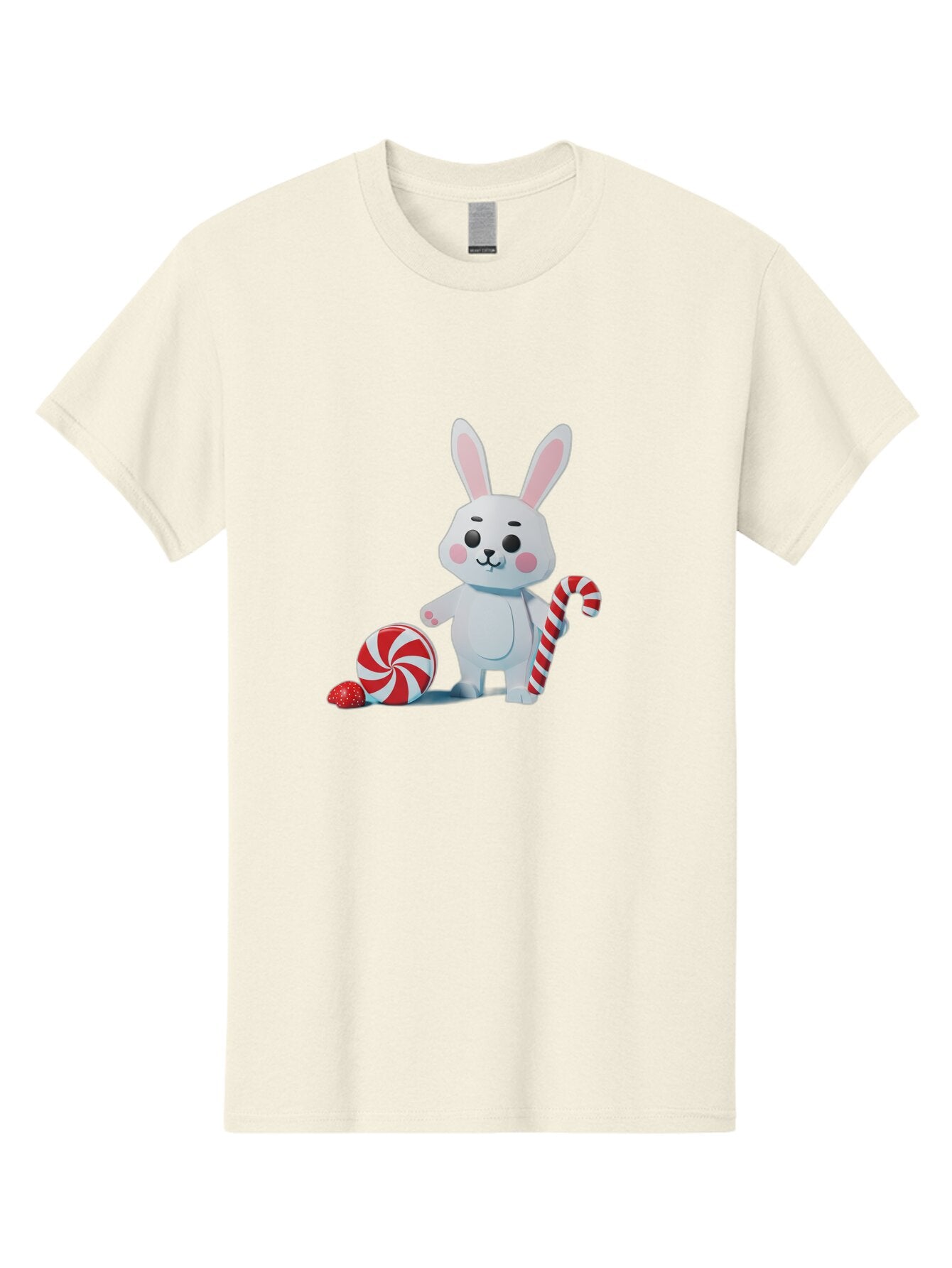 White-Bunny-Holding-Candy-Cane Men'S Graphic Tee, 100% Cotton, Comfortable Casual Summer Wear, Machine Washable, Vintage Camera, Old Camera, Antique Camera, Black Camera, Classic Photography, Photography Equipment, Nostalgic Device, Baq185 14