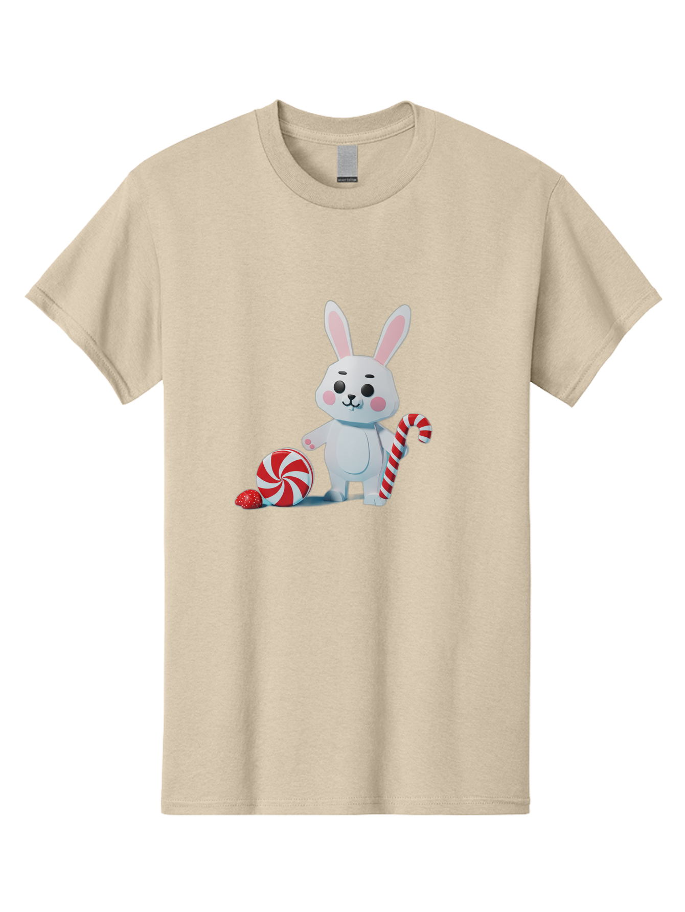White-Bunny-Holding-Candy-Cane Men'S Graphic Tee, 100% Cotton, Comfortable Casual Summer Wear, Machine Washable, Vintage Camera, Old Camera, Antique Camera, Black Camera, Classic Photography, Photography Equipment, Nostalgic Device, Baq185 4