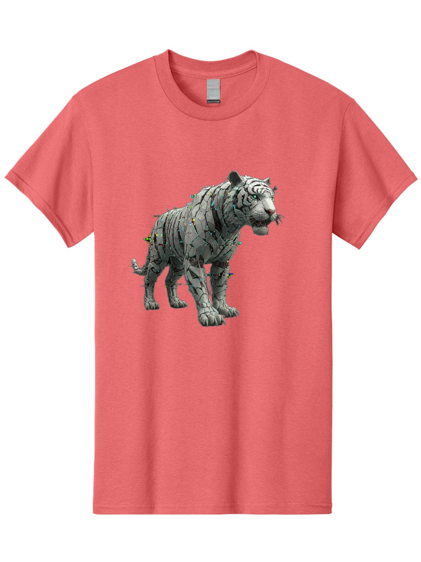 White-Tiger-Sculpture Men'S Graphic Tee, 100% Cotton, Comfortable Casual Summer Wear, Machine Washable, Vintage Camera, Old Camera, Antique Camera, Black Camera, Classic Photography, Photography Equipment, Nostalgic Device, Film Camera, Baq187 15