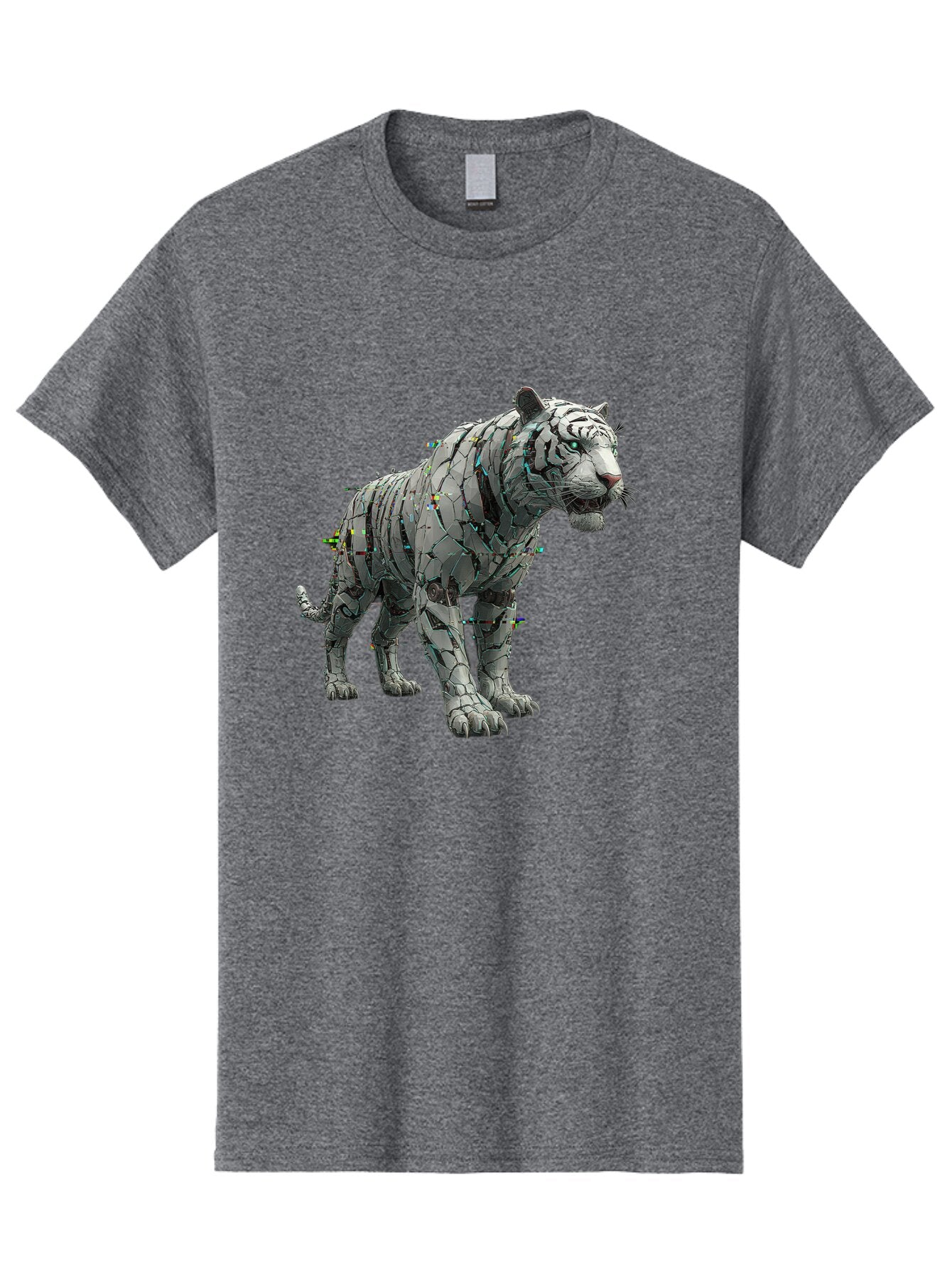 White-Tiger-Sculpture Men'S Graphic Tee, 100% Cotton, Comfortable Casual Summer Wear, Machine Washable, Vintage Camera, Old Camera, Antique Camera, Black Camera, Classic Photography, Photography Equipment, Nostalgic Device, Film Camera, Baq187 2