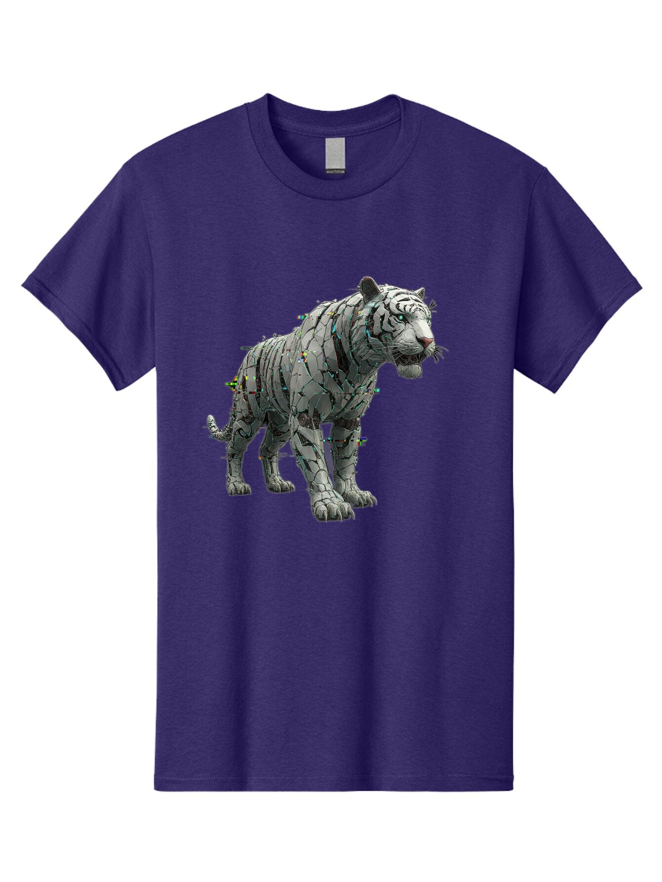 White-Tiger-Sculpture Men'S Graphic Tee, 100% Cotton, Comfortable Casual Summer Wear, Machine Washable, Vintage Camera, Old Camera, Antique Camera, Black Camera, Classic Photography, Photography Equipment, Nostalgic Device, Film Camera, Baq187 1