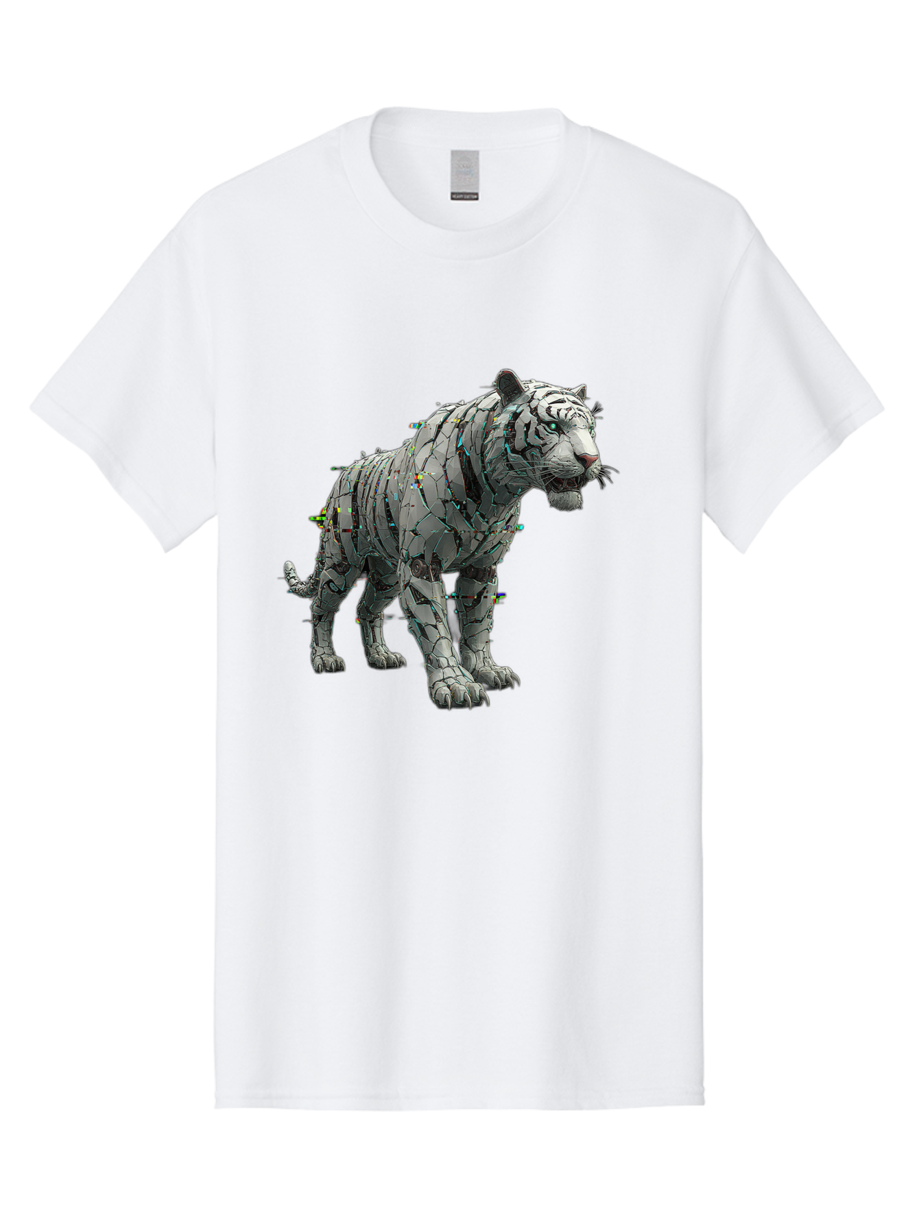 White-Tiger-Sculpture Men'S Graphic Tee, 100% Cotton, Comfortable Casual Summer Wear, Machine Washable, Vintage Camera, Old Camera, Antique Camera, Black Camera, Classic Photography, Photography Equipment, Nostalgic Device, Film Camera, Baq187 8