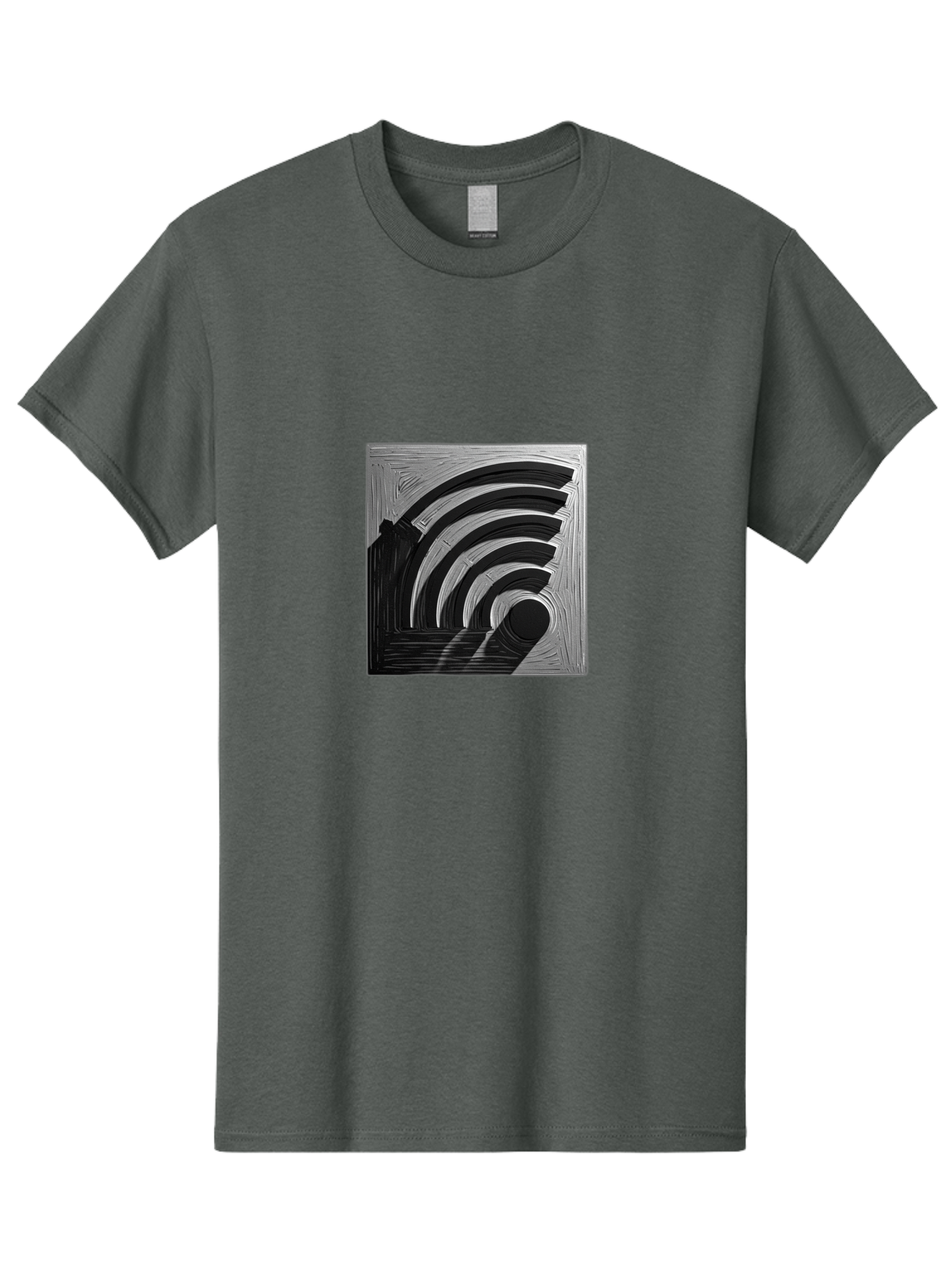 Wi-Fi-Symbol Men'S Graphic Tee, 100% Cotton, Comfortable Casual Summer Wear, Machine Washable, Vintage Camera, Old Camera, Antique Camera, Black Camera, Classic Photography, Photography Equipment, Nostalgic Device, Film Camera, Camera Art Baq189 6