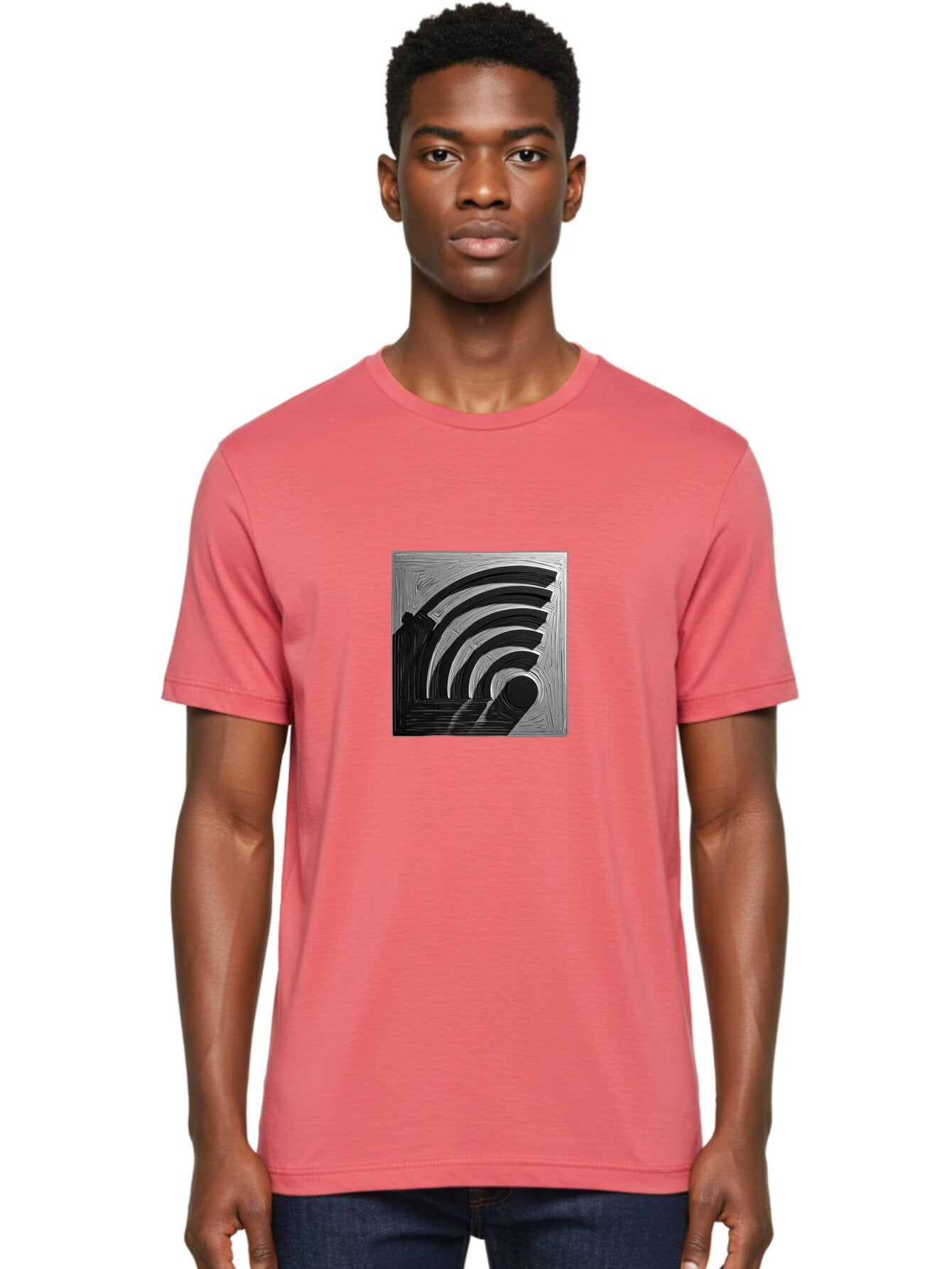 Wi-Fi-Symbol Men'S Graphic Tee, 100% Cotton, Comfortable Casual Summer Wear, Machine Washable, Vintage Camera, Old Camera, Antique Camera, Black Camera, Classic Photography, Photography Equipment, Nostalgic Device, Film Camera, Camera Art Baq189 19