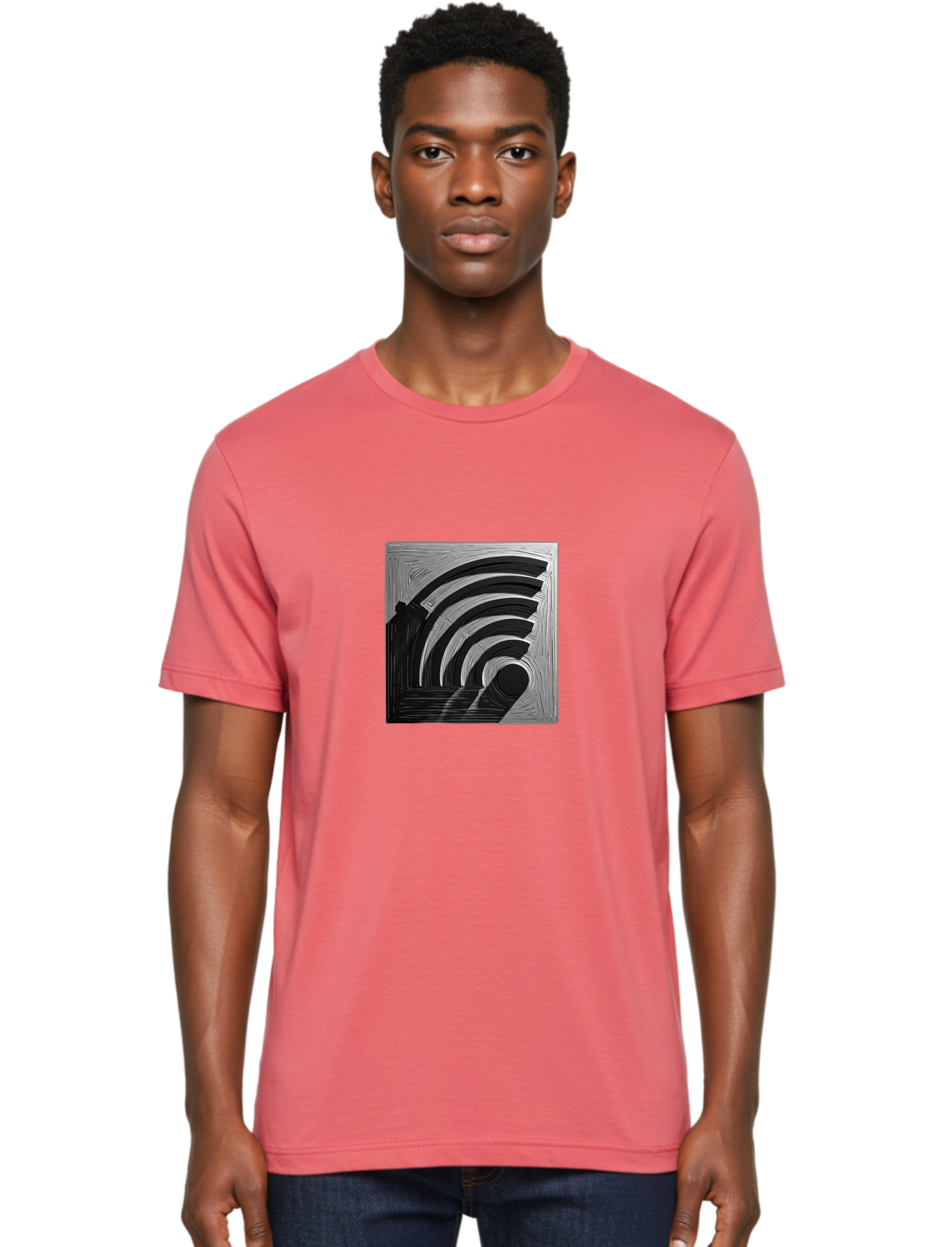 Wi-Fi-Symbol Men'S Graphic Tee, 100% Cotton, Comfortable Casual Summer Wear, Machine Washable, Vintage Camera, Old Camera, Antique Camera, Black Camera, Classic Photography, Photography Equipment, Nostalgic Device, Film Camera, Camera Art Baq189 16