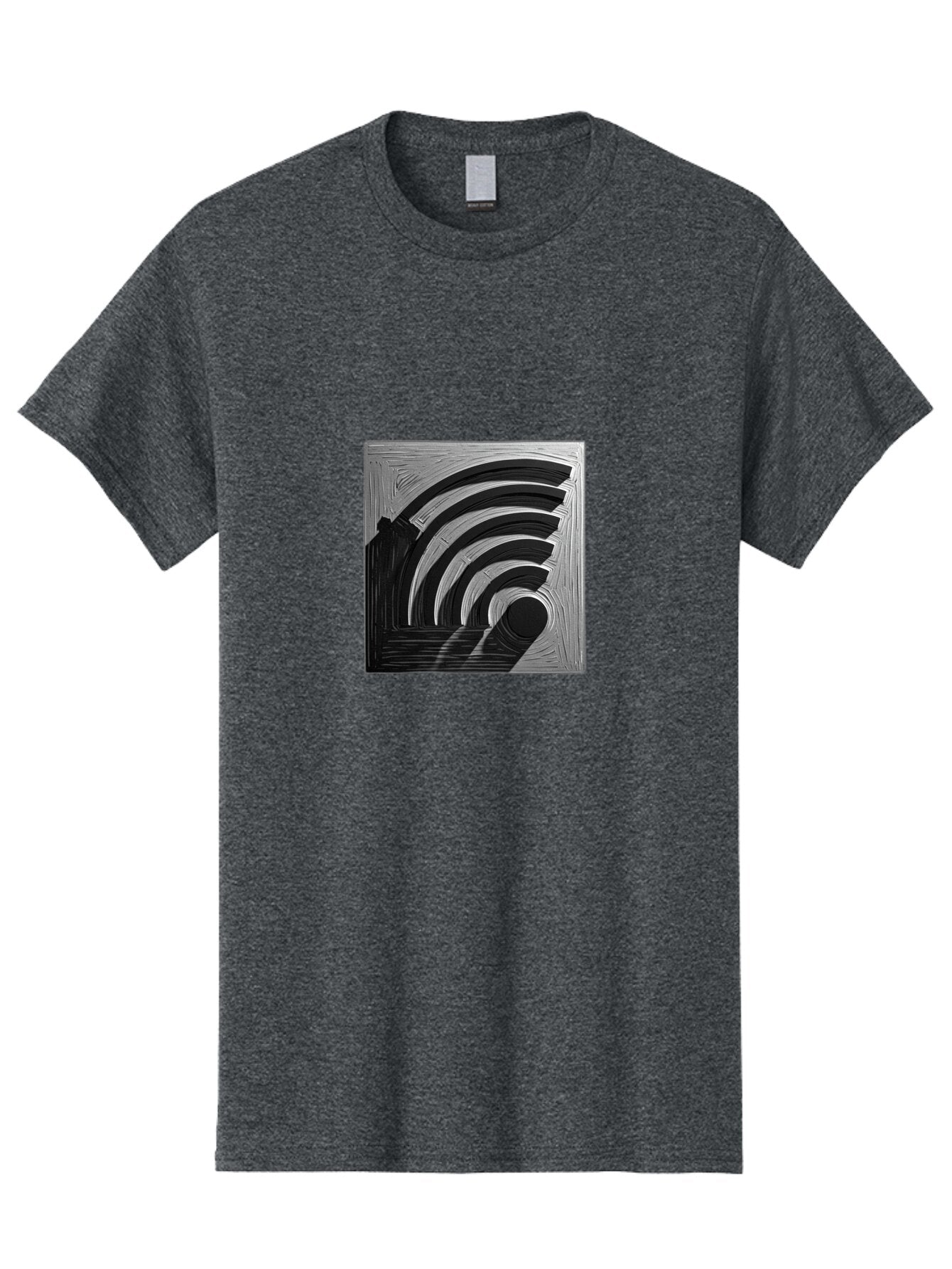 Wi-Fi-Symbol Men'S Graphic Tee, 100% Cotton, Comfortable Casual Summer Wear, Machine Washable, Vintage Camera, Old Camera, Antique Camera, Black Camera, Classic Photography, Photography Equipment, Nostalgic Device, Film Camera, Camera Art Baq189 5