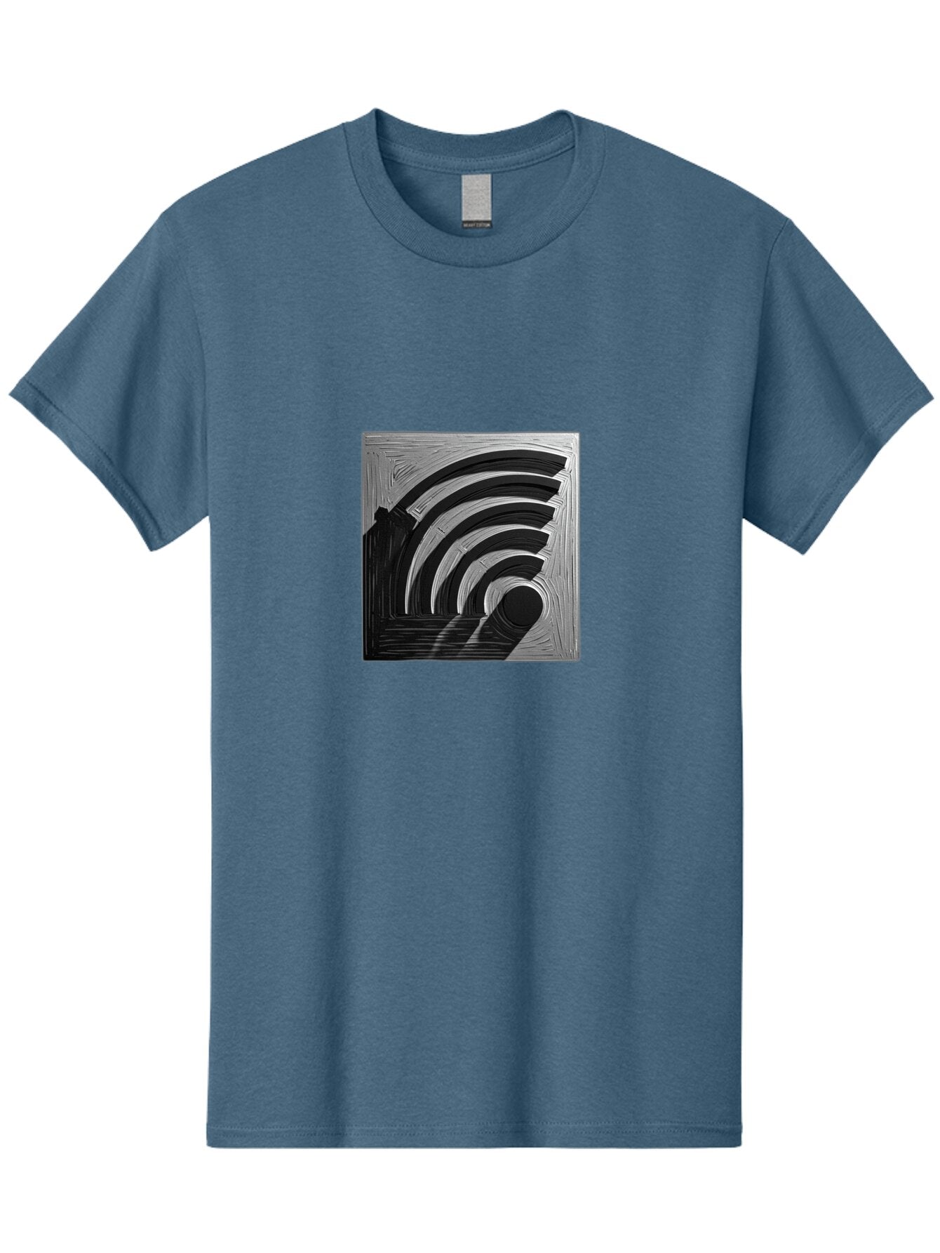 Wi-Fi-Symbol Men'S Graphic Tee, 100% Cotton, Comfortable Casual Summer Wear, Machine Washable, Vintage Camera, Old Camera, Antique Camera, Black Camera, Classic Photography, Photography Equipment, Nostalgic Device, Film Camera, Camera Art Baq189 6