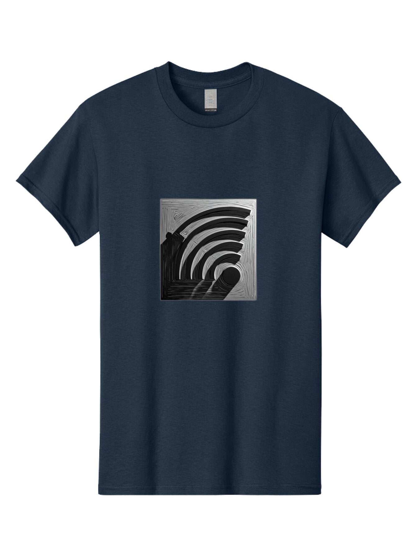 Wi-Fi-Symbol Men'S Graphic Tee, 100% Cotton, Comfortable Casual Summer Wear, Machine Washable, Vintage Camera, Old Camera, Antique Camera, Black Camera, Classic Photography, Photography Equipment, Nostalgic Device, Film Camera, Camera Art Baq189 7