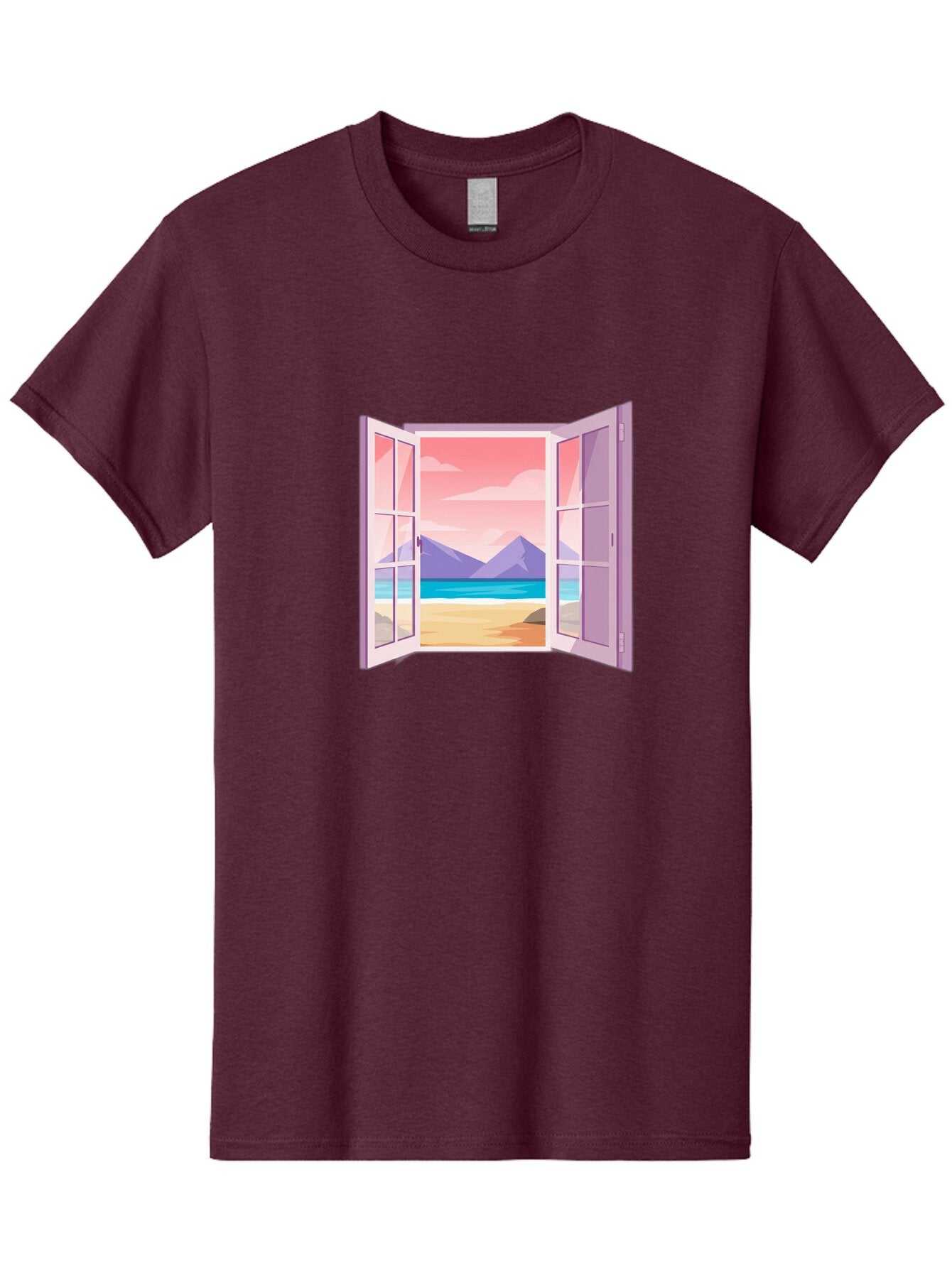 Window-To-Beach Men'S Graphic Tee, 100% Cotton, Comfortable Casual Summer Wear, Machine Washable, Vintage Camera, Old Camera, Antique Camera, Black Camera, Classic Photography, Photography Equipment, Nostalgic Device, Film Camera, Camera Art Baq194 13