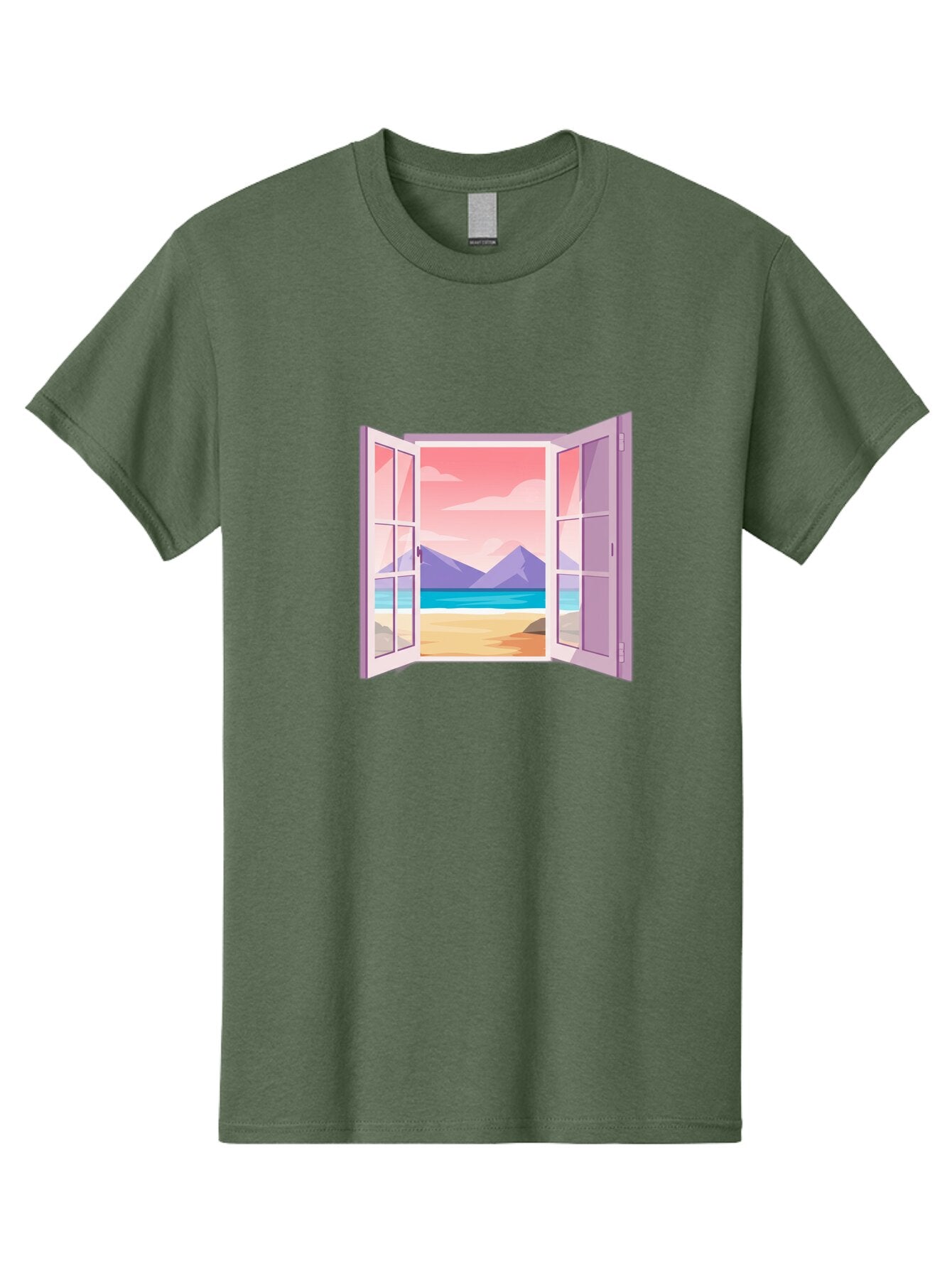 Window-To-Beach Men'S Graphic Tee, 100% Cotton, Comfortable Casual Summer Wear, Machine Washable, Vintage Camera, Old Camera, Antique Camera, Black Camera, Classic Photography, Photography Equipment, Nostalgic Device, Film Camera, Camera Art Baq194 12