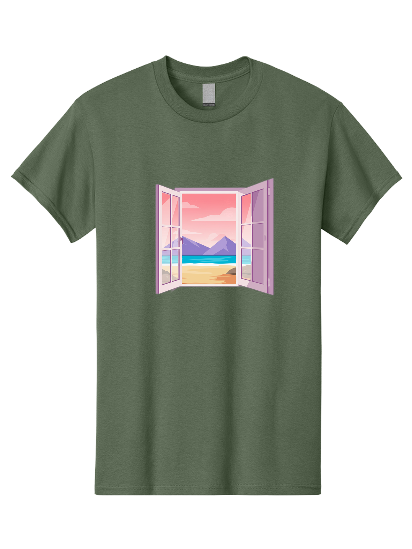 Window-To-Beach Men'S Graphic Tee, 100% Cotton, Comfortable Casual Summer Wear, Machine Washable, Vintage Camera, Old Camera, Antique Camera, Black Camera, Classic Photography, Photography Equipment, Nostalgic Device, Film Camera, Camera Art Baq194 11