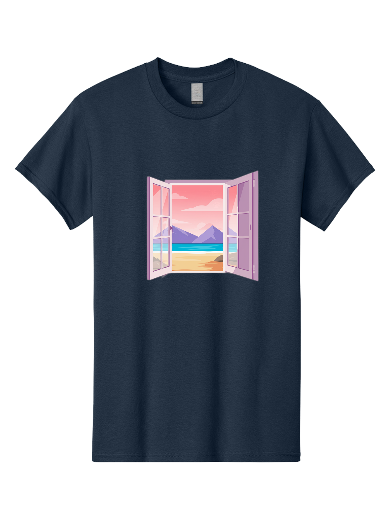 Window-To-Beach Men'S Graphic Tee, 100% Cotton, Comfortable Casual Summer Wear, Machine Washable, Vintage Camera, Old Camera, Antique Camera, Black Camera, Classic Photography, Photography Equipment, Nostalgic Device, Film Camera, Camera Art Baq194 12