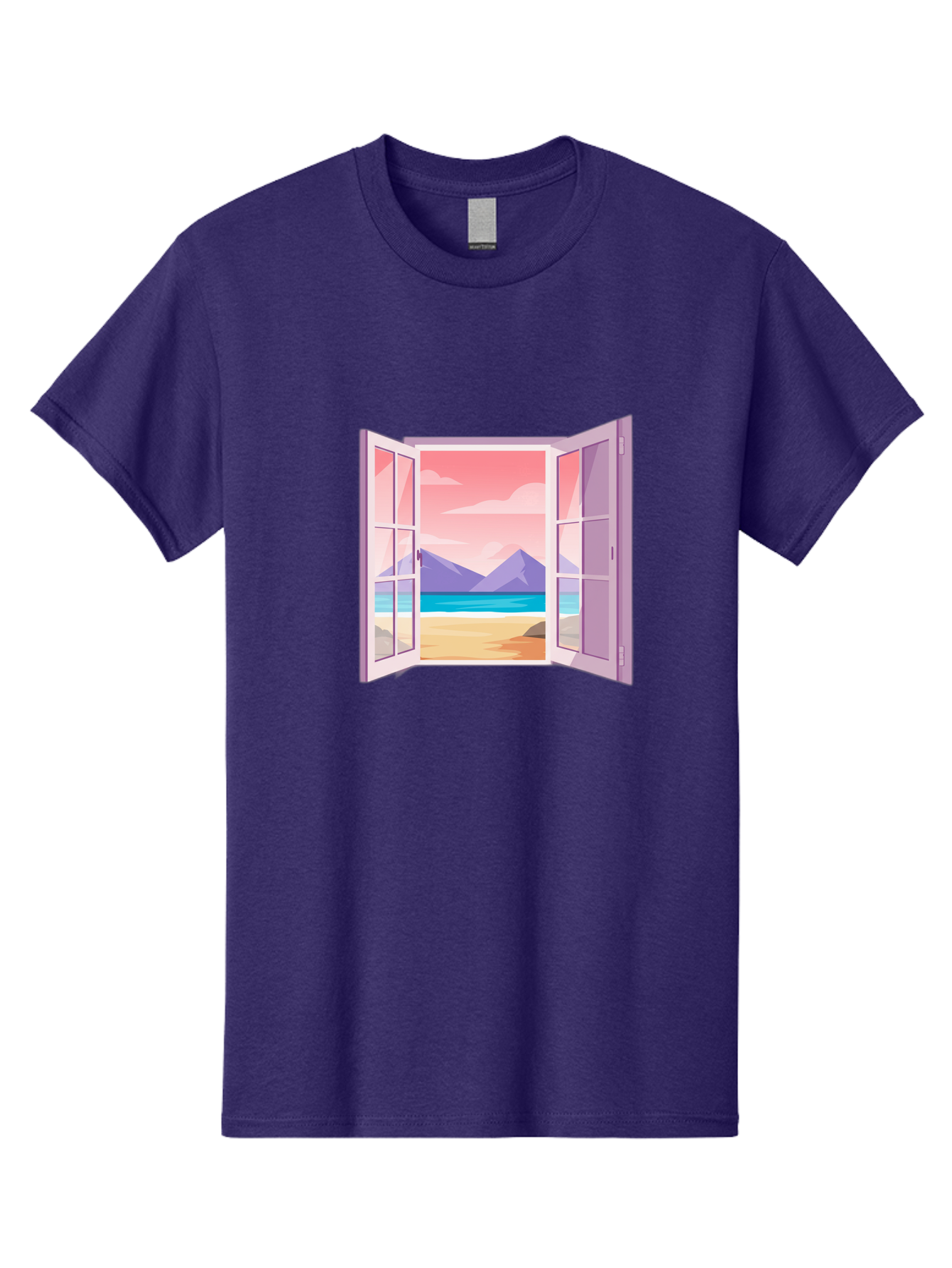 Window-To-Beach Men'S Graphic Tee, 100% Cotton, Comfortable Casual Summer Wear, Machine Washable, Vintage Camera, Old Camera, Antique Camera, Black Camera, Classic Photography, Photography Equipment, Nostalgic Device, Film Camera, Camera Art Baq194 4