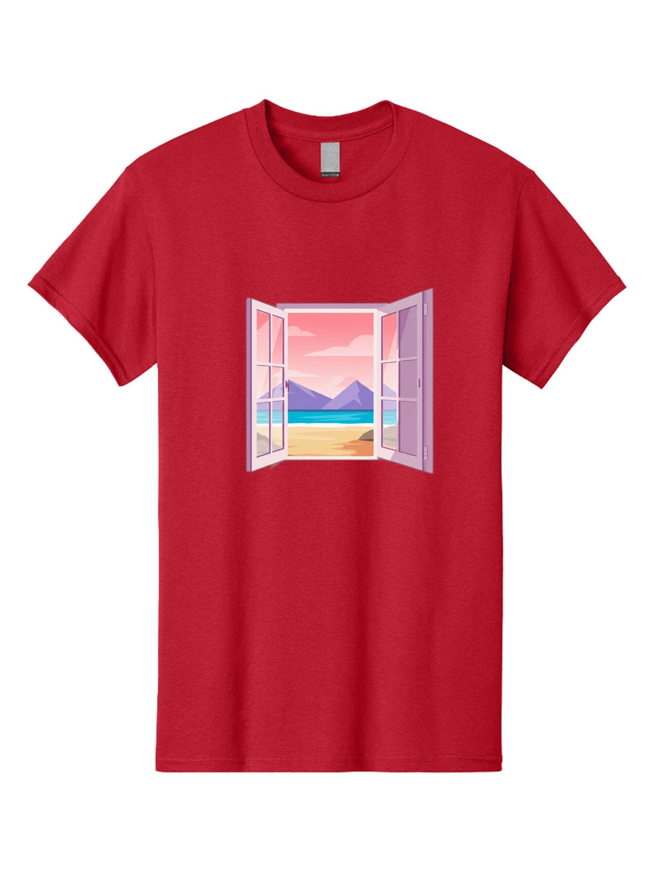 Window-To-Beach Men'S Graphic Tee, 100% Cotton, Comfortable Casual Summer Wear, Machine Washable, Vintage Camera, Old Camera, Antique Camera, Black Camera, Classic Photography, Photography Equipment, Nostalgic Device, Film Camera, Camera Art Baq194 3