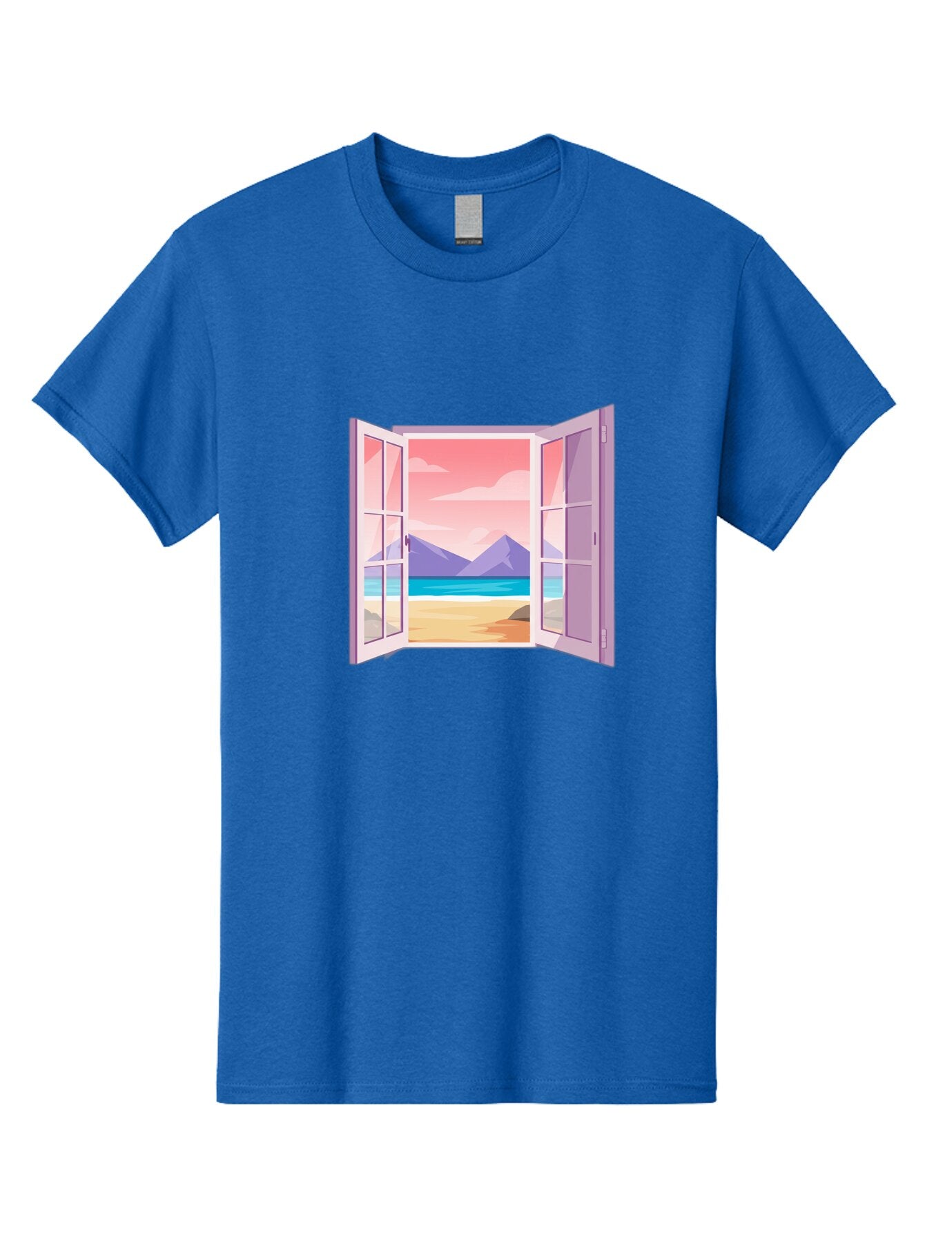 Window-To-Beach Men'S Graphic Tee, 100% Cotton, Comfortable Casual Summer Wear, Machine Washable, Vintage Camera, Old Camera, Antique Camera, Black Camera, Classic Photography, Photography Equipment, Nostalgic Device, Film Camera, Camera Art Baq194 6