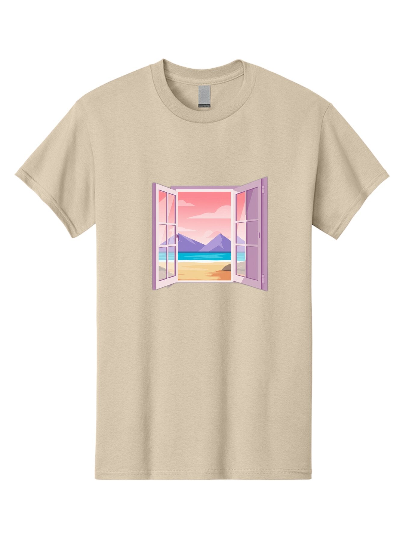 Window-To-Beach Men'S Graphic Tee, 100% Cotton, Comfortable Casual Summer Wear, Machine Washable, Vintage Camera, Old Camera, Antique Camera, Black Camera, Classic Photography, Photography Equipment, Nostalgic Device, Film Camera, Camera Art Baq194 8