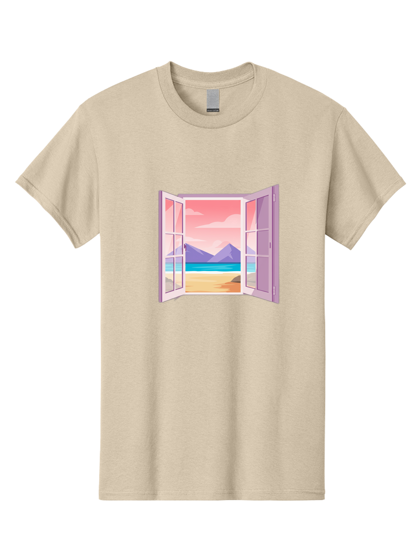 Window-To-Beach Men'S Graphic Tee, 100% Cotton, Comfortable Casual Summer Wear, Machine Washable, Vintage Camera, Old Camera, Antique Camera, Black Camera, Classic Photography, Photography Equipment, Nostalgic Device, Film Camera, Camera Art Baq194