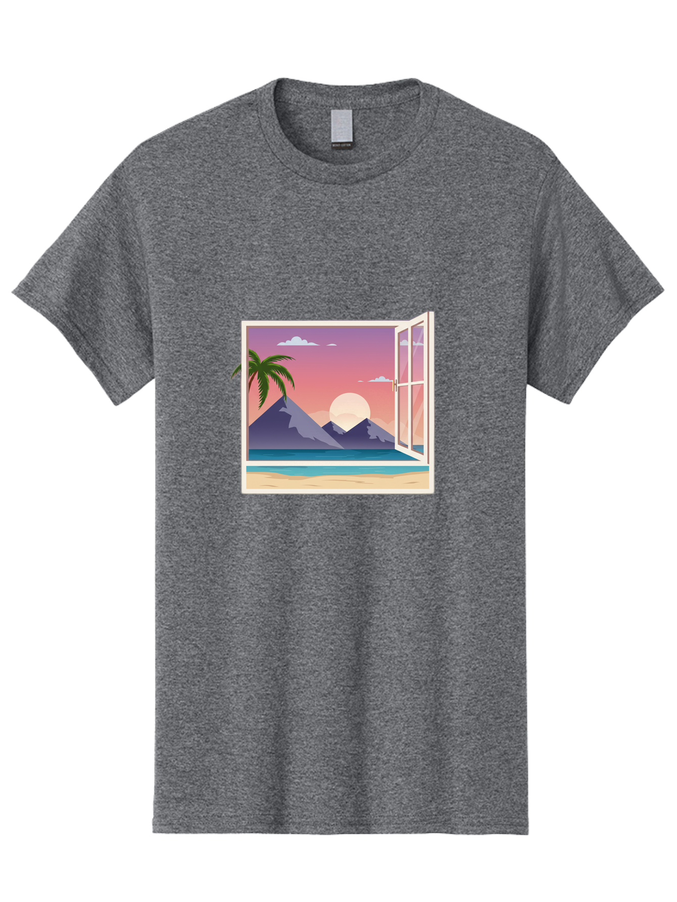 Window-To-Paradise Men'S Graphic Tee, 100% Cotton, Comfortable Casual Summer Wear, Machine Washable, Vintage Camera, Old Camera, Antique Camera, Black Camera, Classic Photography, Photography Equipment, Nostalgic Device, Film Camera, Baq195 12