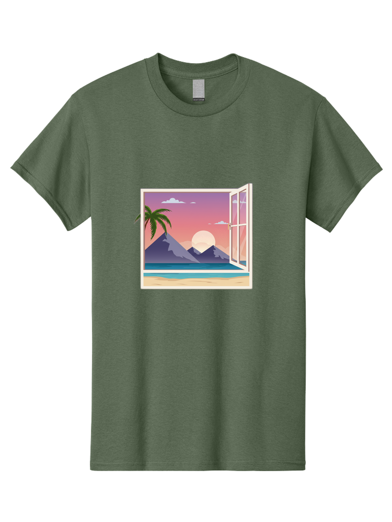 Window-To-Paradise Men'S Graphic Tee, 100% Cotton, Comfortable Casual Summer Wear, Machine Washable, Vintage Camera, Old Camera, Antique Camera, Black Camera, Classic Photography, Photography Equipment, Nostalgic Device, Film Camera, Baq195 15