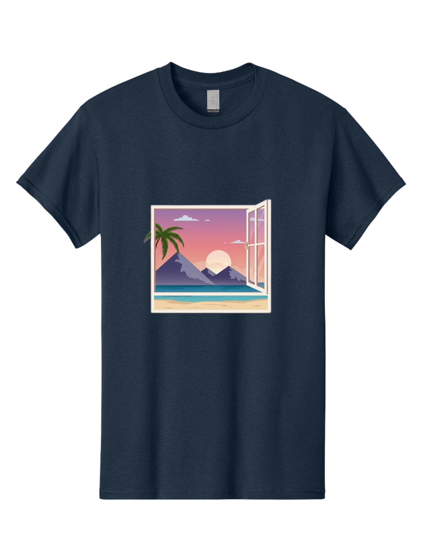 Window-To-Paradise Men'S Graphic Tee, 100% Cotton, Comfortable Casual Summer Wear, Machine Washable, Vintage Camera, Old Camera, Antique Camera, Black Camera, Classic Photography, Photography Equipment, Nostalgic Device, Film Camera, Baq195 12
