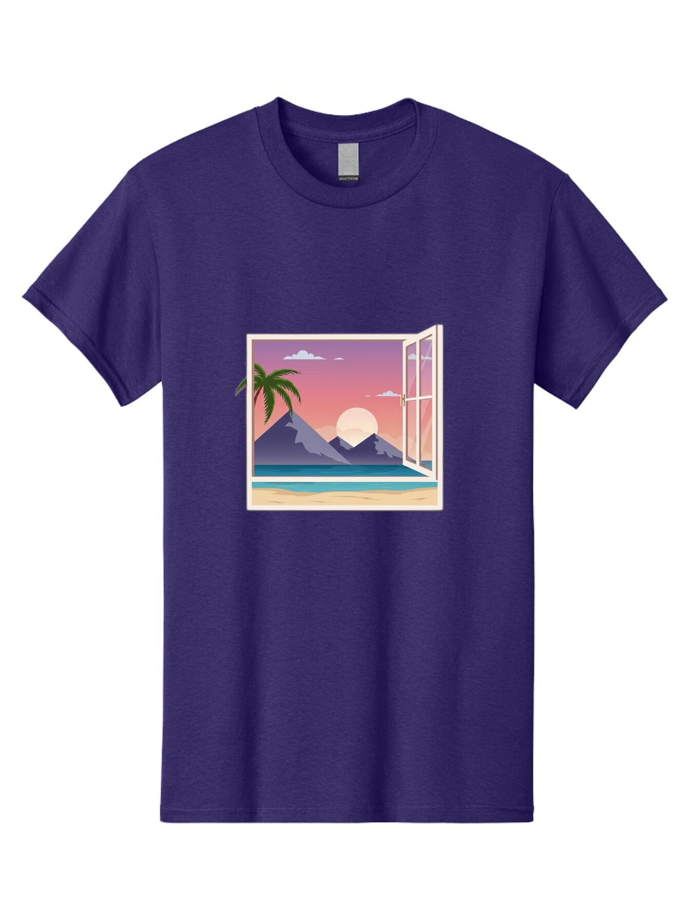 Window-To-Paradise Men'S Graphic Tee, 100% Cotton, Comfortable Casual Summer Wear, Machine Washable, Vintage Camera, Old Camera, Antique Camera, Black Camera, Classic Photography, Photography Equipment, Nostalgic Device, Film Camera, Baq195 8