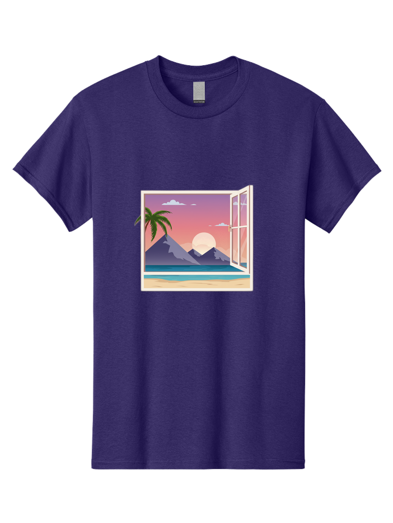 Window-To-Paradise Men'S Graphic Tee, 100% Cotton, Comfortable Casual Summer Wear, Machine Washable, Vintage Camera, Old Camera, Antique Camera, Black Camera, Classic Photography, Photography Equipment, Nostalgic Device, Film Camera, Baq195 9