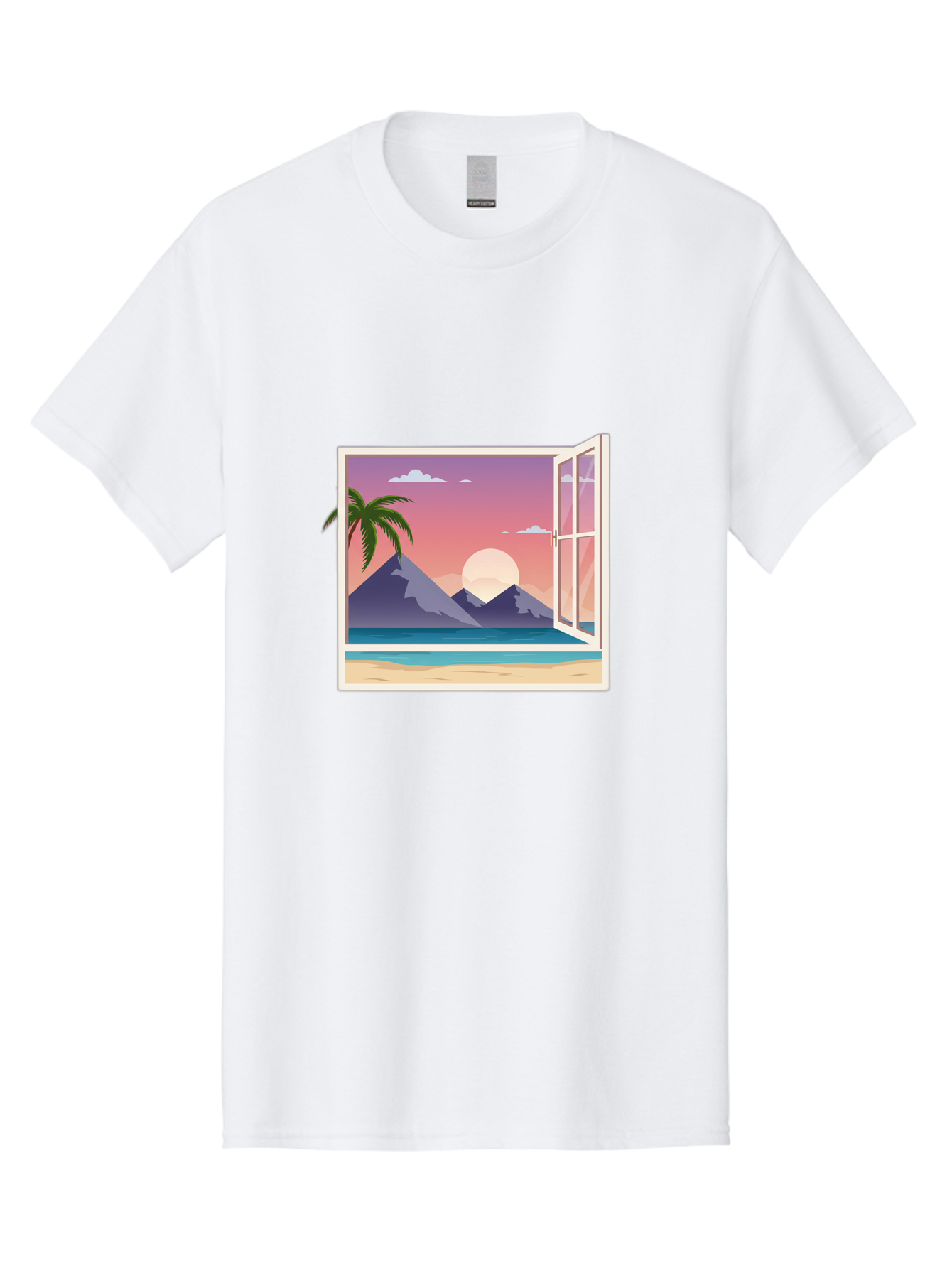 Window-To-Paradise Men'S Graphic Tee, 100% Cotton, Comfortable Casual Summer Wear, Machine Washable, Vintage Camera, Old Camera, Antique Camera, Black Camera, Classic Photography, Photography Equipment, Nostalgic Device, Film Camera, Baq195 4