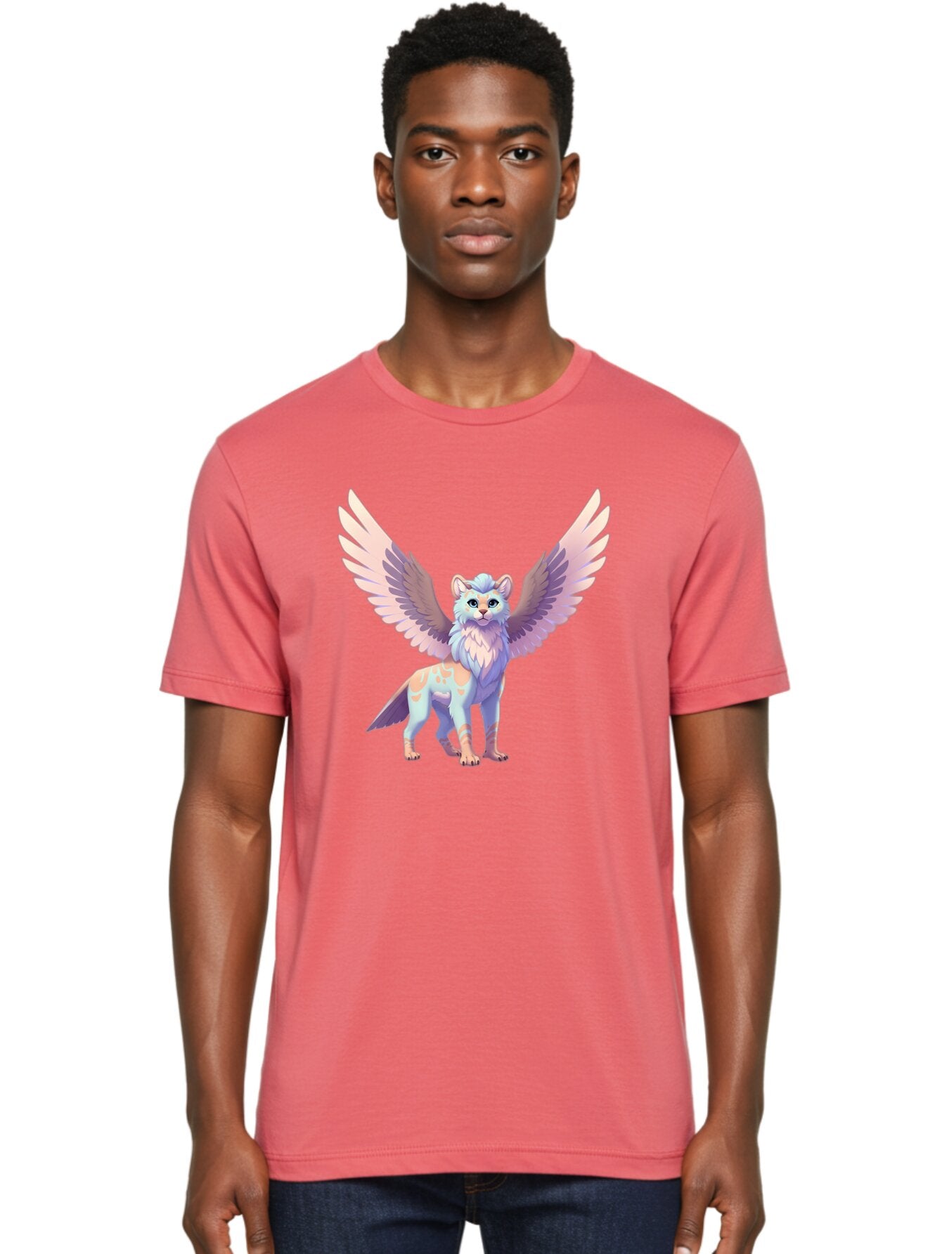 Winged-Cat-Creature Men'S Graphic Tee, 100% Cotton, Comfortable Casual Summer Wear, Machine Washable, Vintage Camera, Old Camera, Antique Camera, Black Camera, Classic Photography, Photography Equipment, Nostalgic Device, Film Camera, Baq196 30